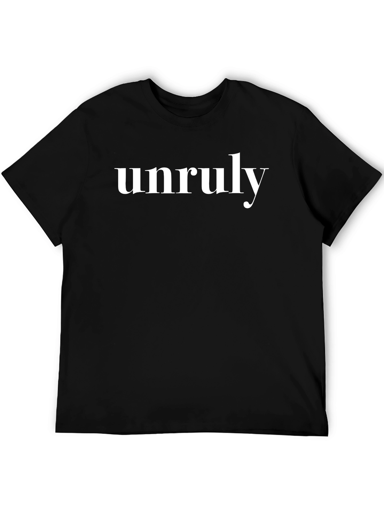 Unruly Graphic Tee - Bold Statement T-Shirt