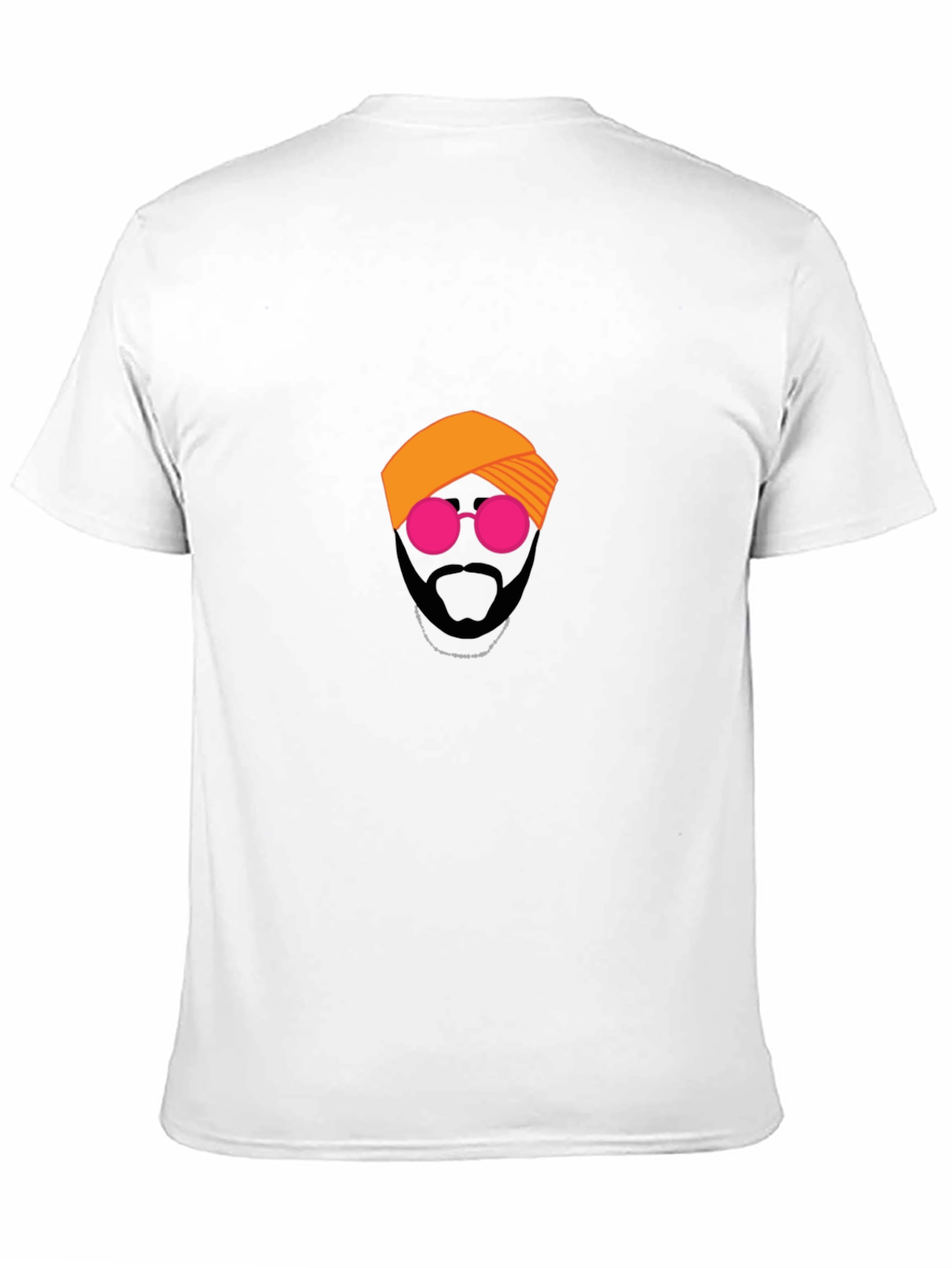 Modern T-Shirt with Graphic Face Design
