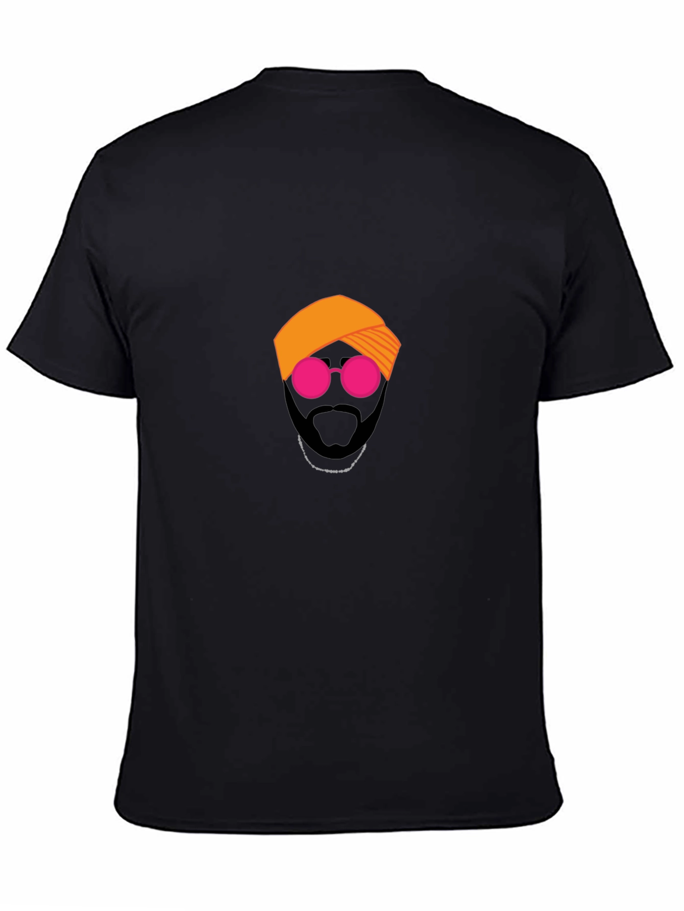 Modern T-Shirt with Graphic Face Design