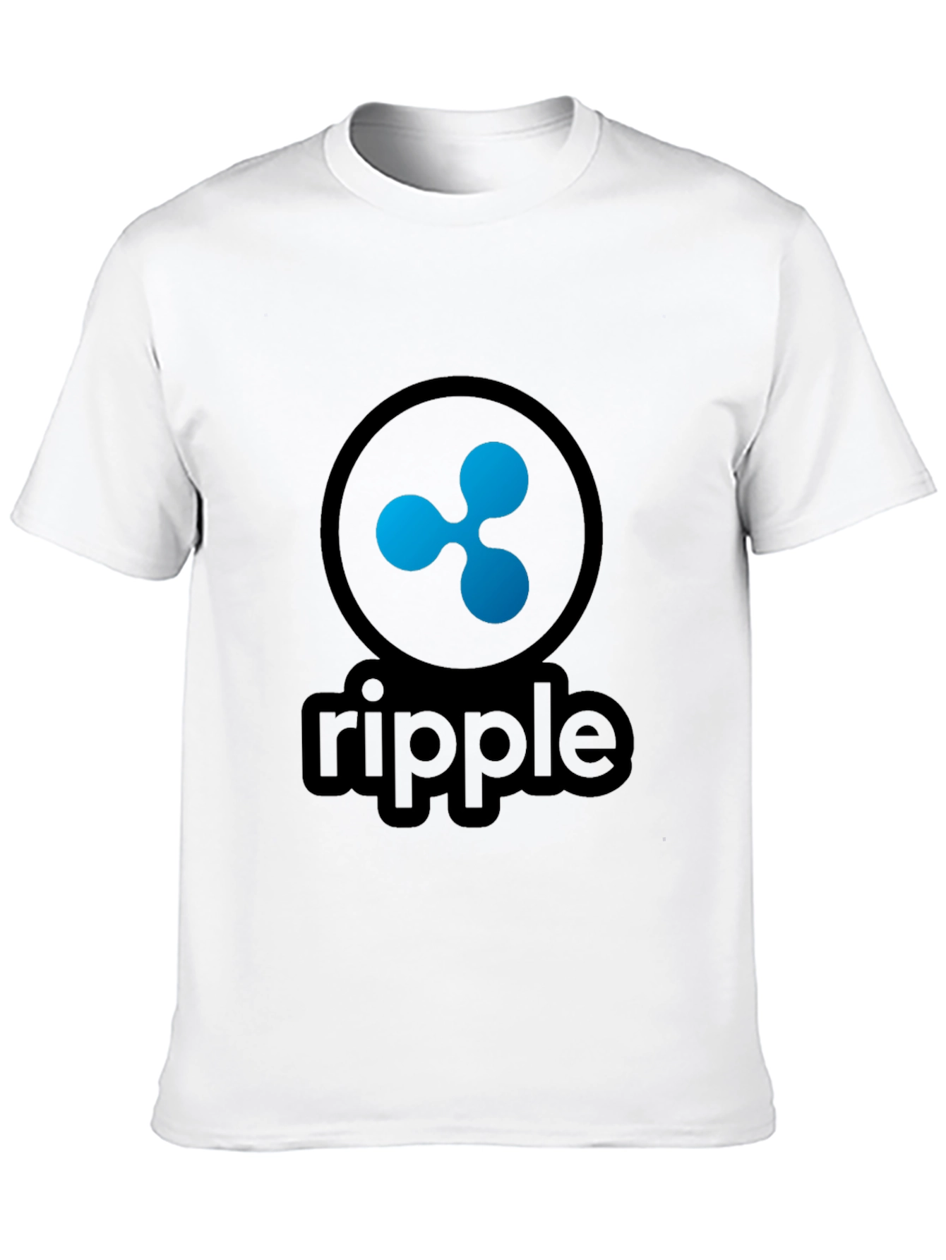 Ripple Crypto Black T-Shirt