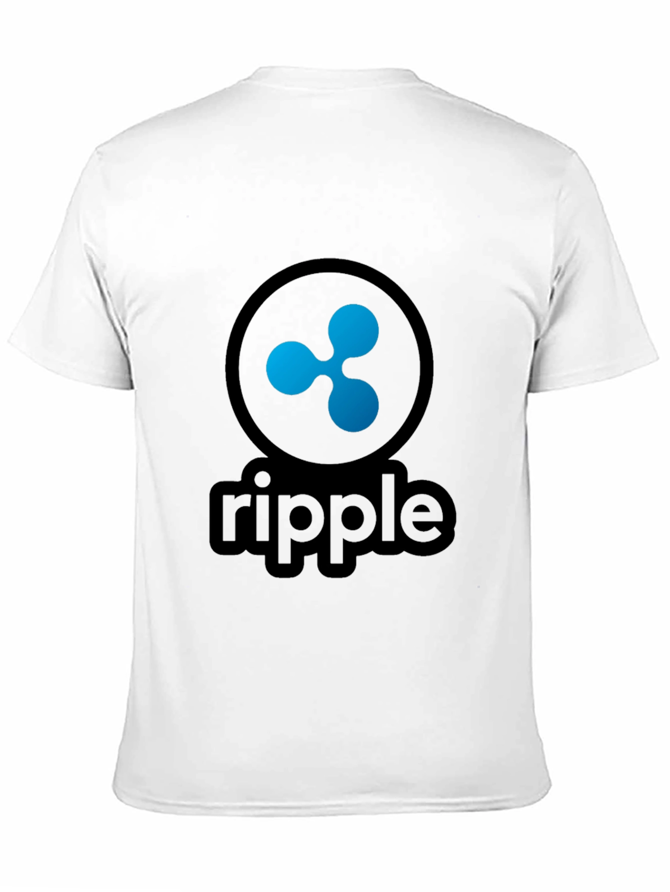 Ripple Crypto Black T-Shirt