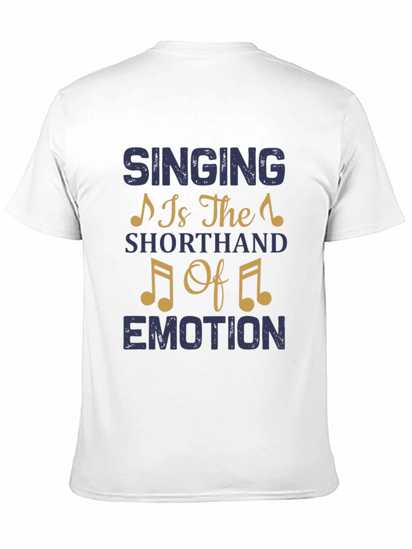 Singing is the Shorthand of Emotion Graphic T-Shirt
