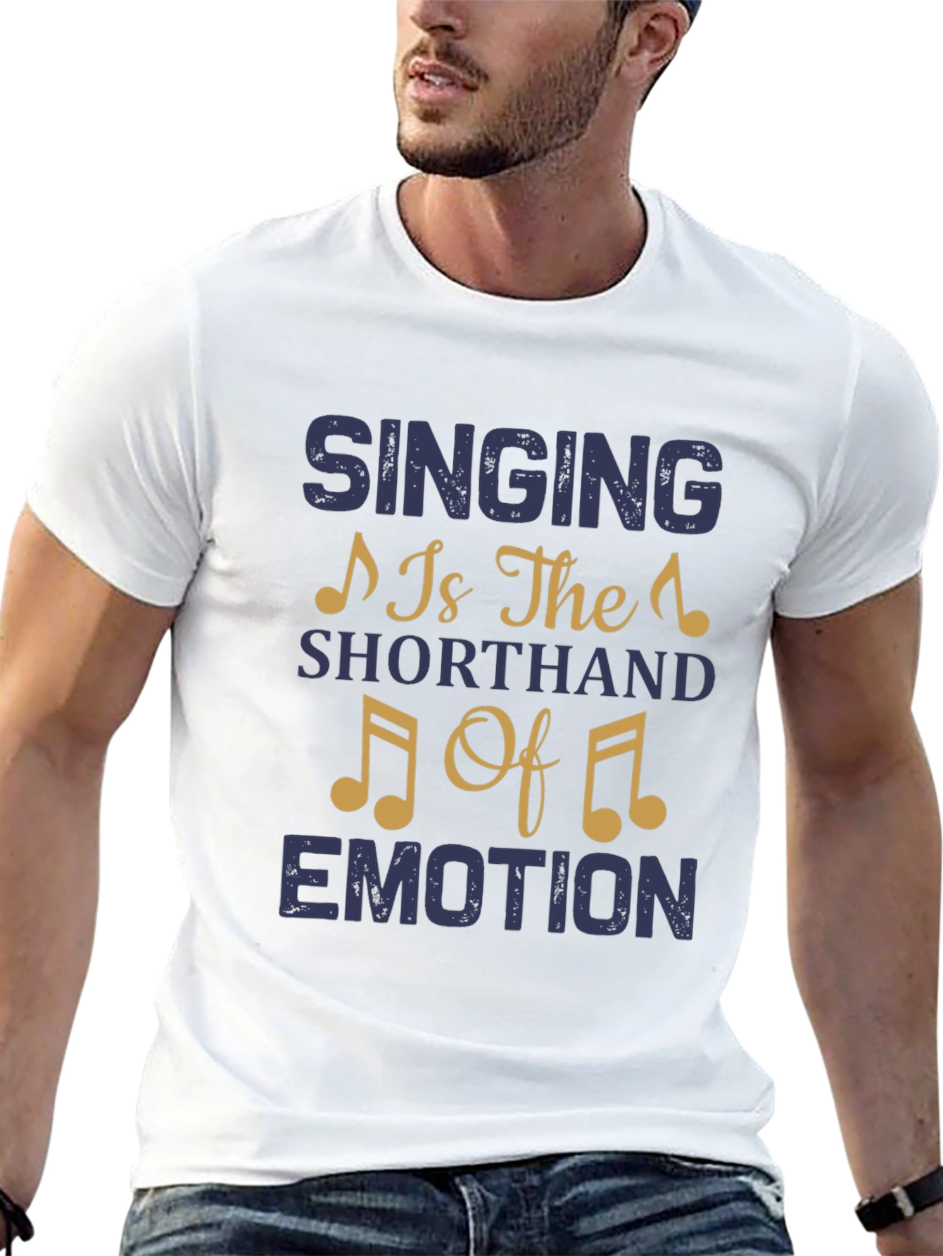 Singing is the Shorthand of Emotion Graphic T-Shirt
