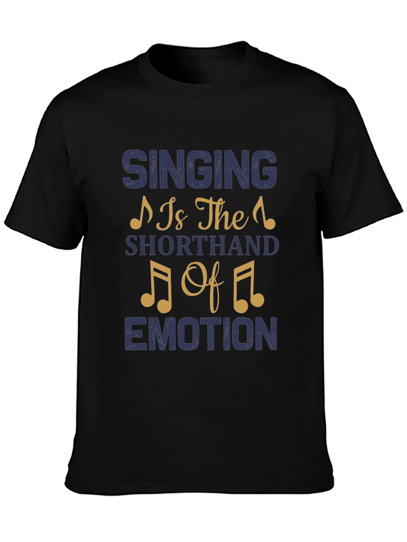 Singing is the Shorthand of Emotion Graphic T-Shirt