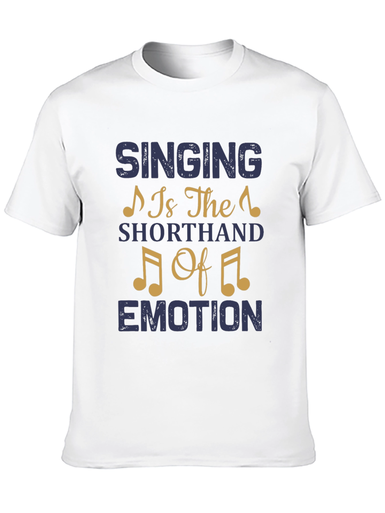 Singing is the Shorthand of Emotion Graphic T-Shirt