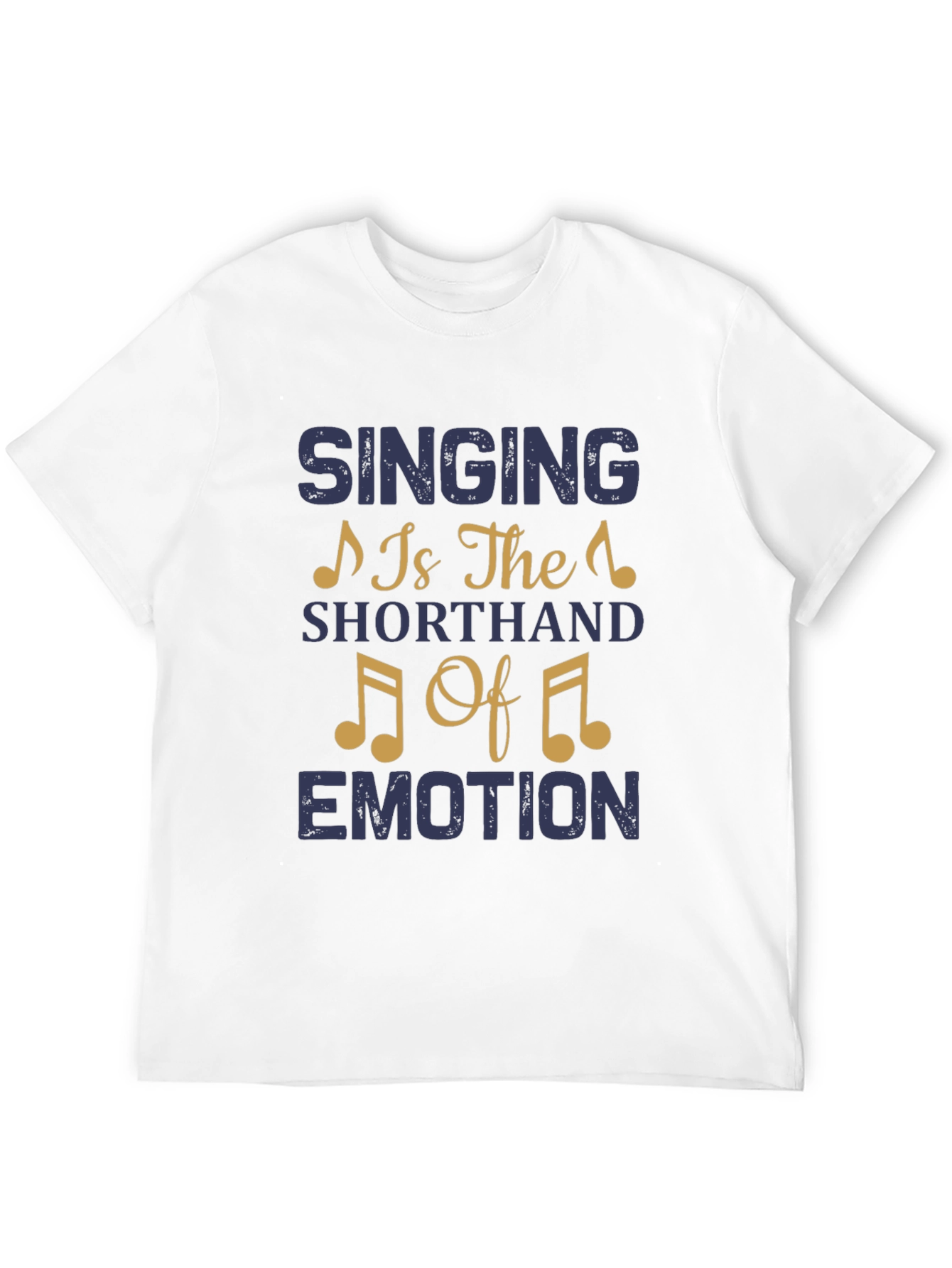 Singing is the Shorthand of Emotion Graphic T-Shirt