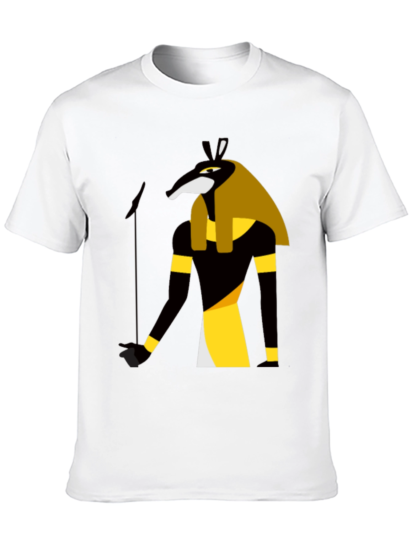 Anubis Graphic Tee - Ancient Egypt Style