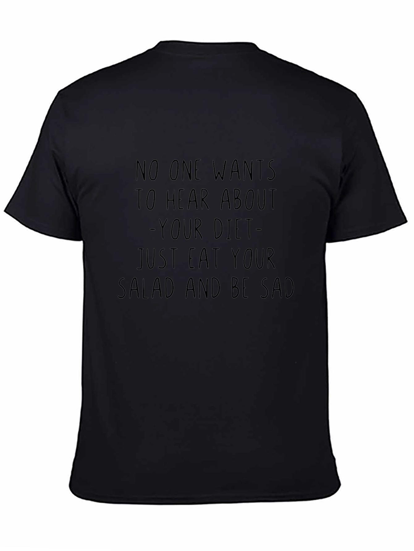 Eat Your Salad Funny Graphic Tee