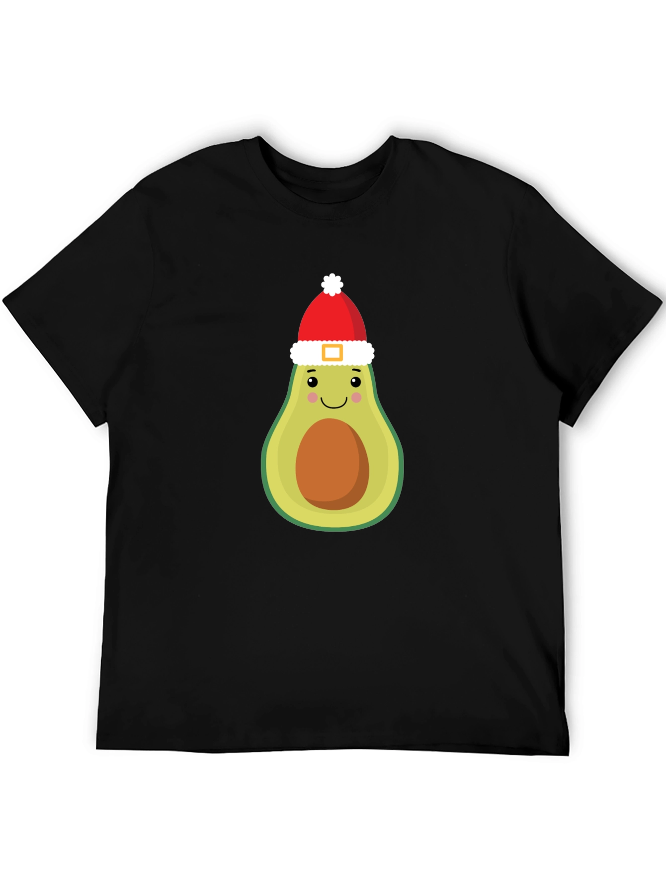 Festive Avocado Santa T-Shirt