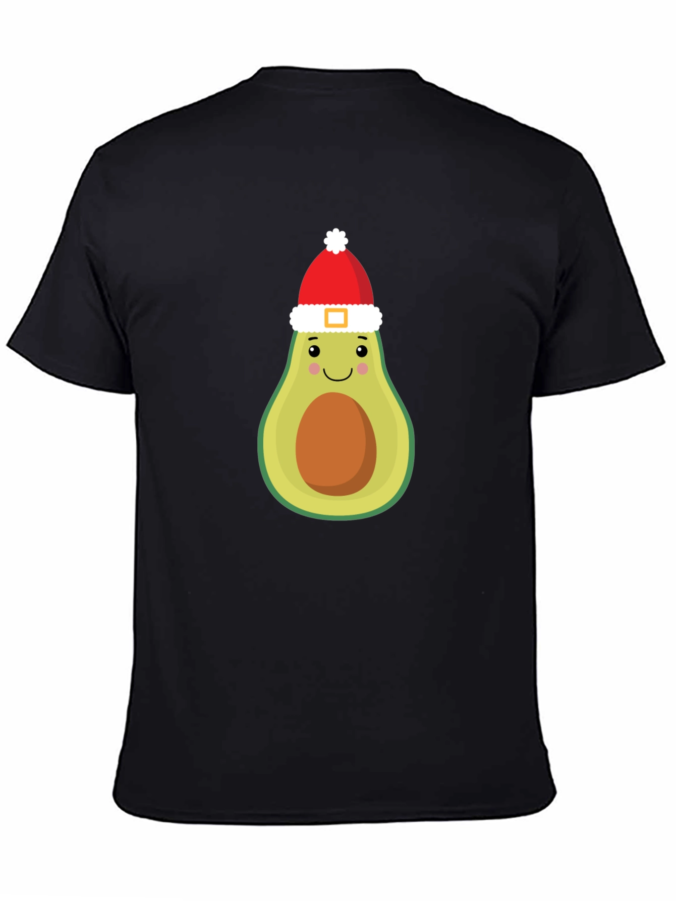 Festive Avocado Santa T-Shirt