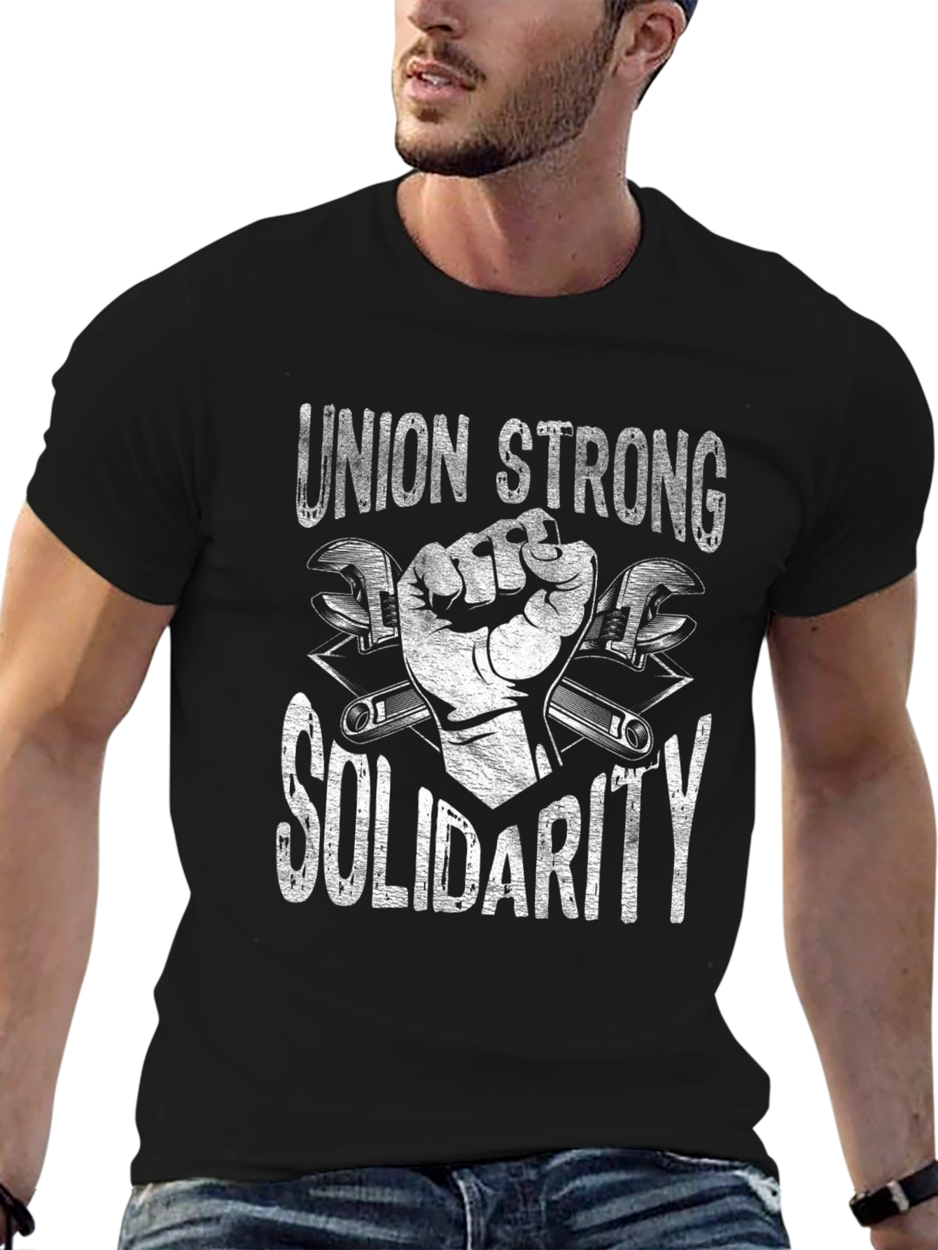 Union Strong Solidarity Graphic T-Shirt