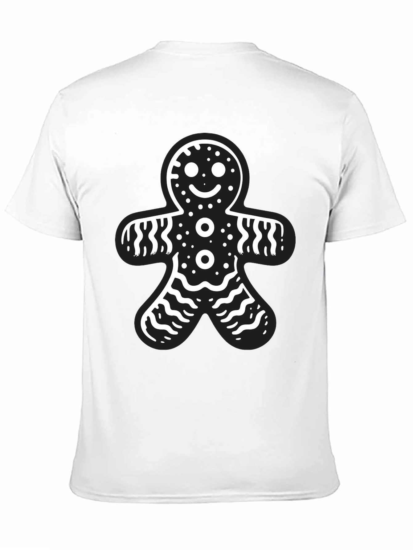 Gingerbread Man Graphic Tee - Holiday Fun