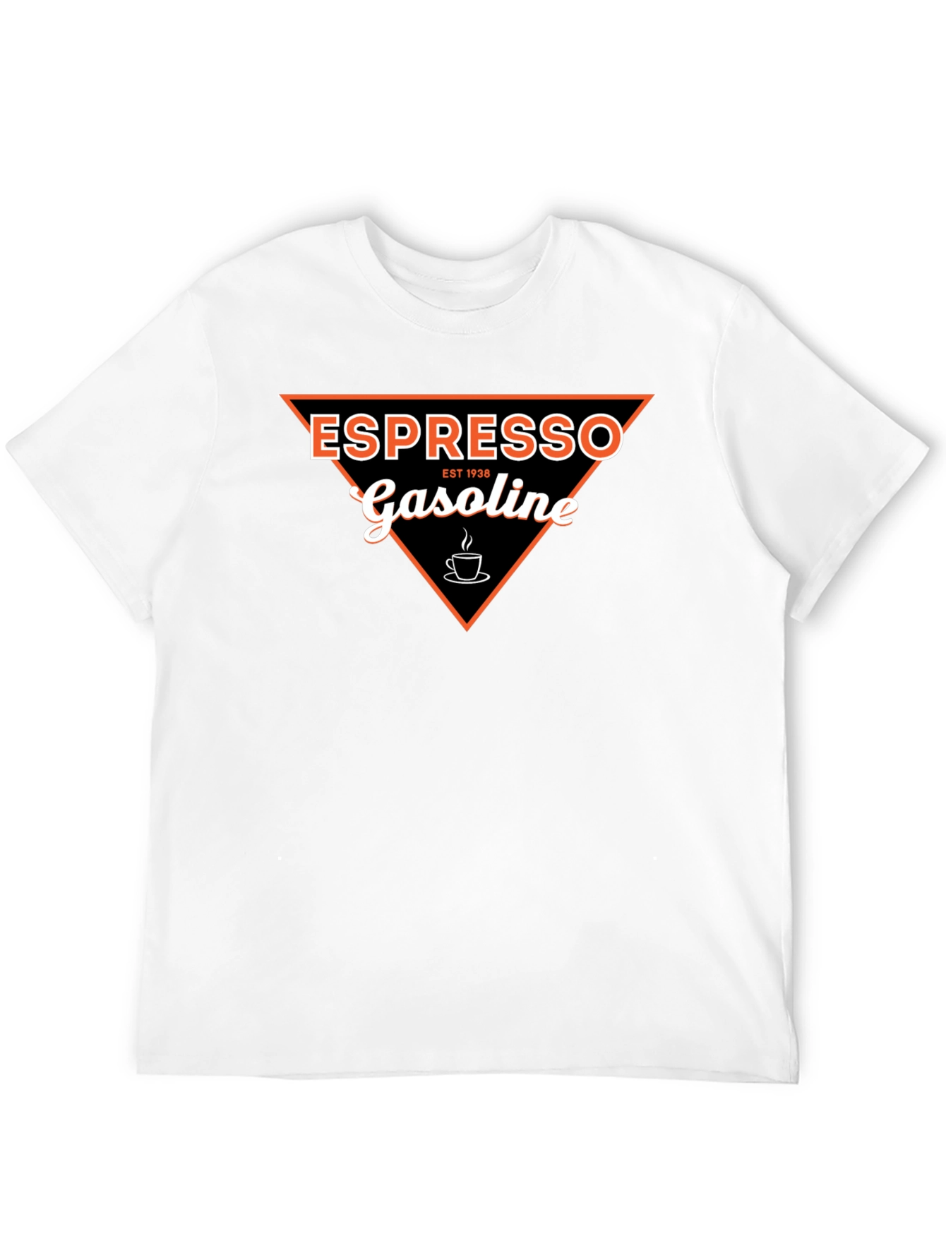 Espresso Gasoline Graphic Tee - Black