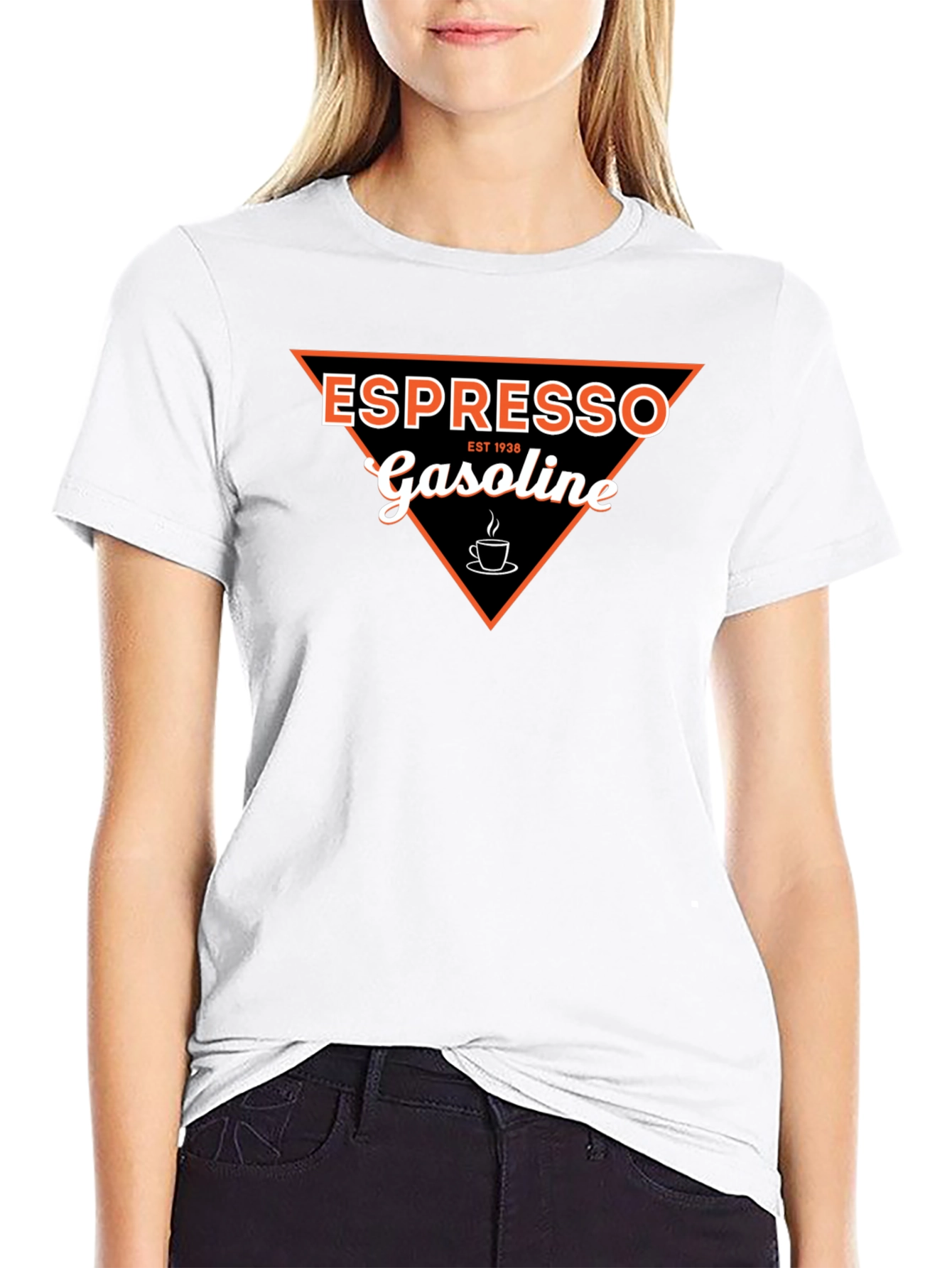 Espresso Gasoline Graphic Tee - Black