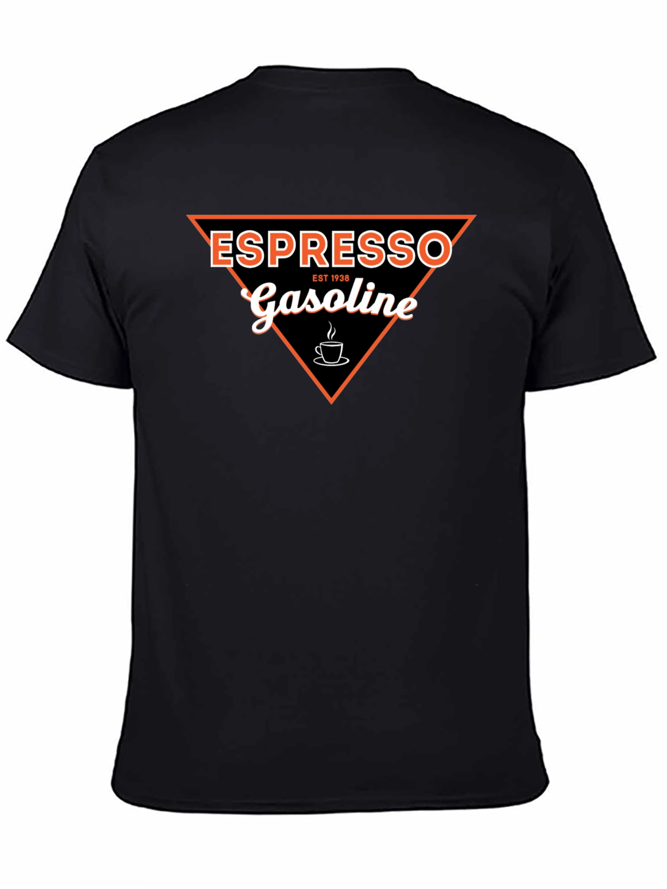 Espresso Gasoline Graphic Tee - Black