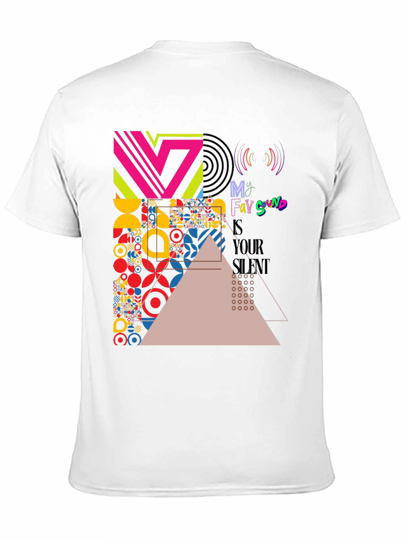 Abstract Geometric Art Print T-Shirt