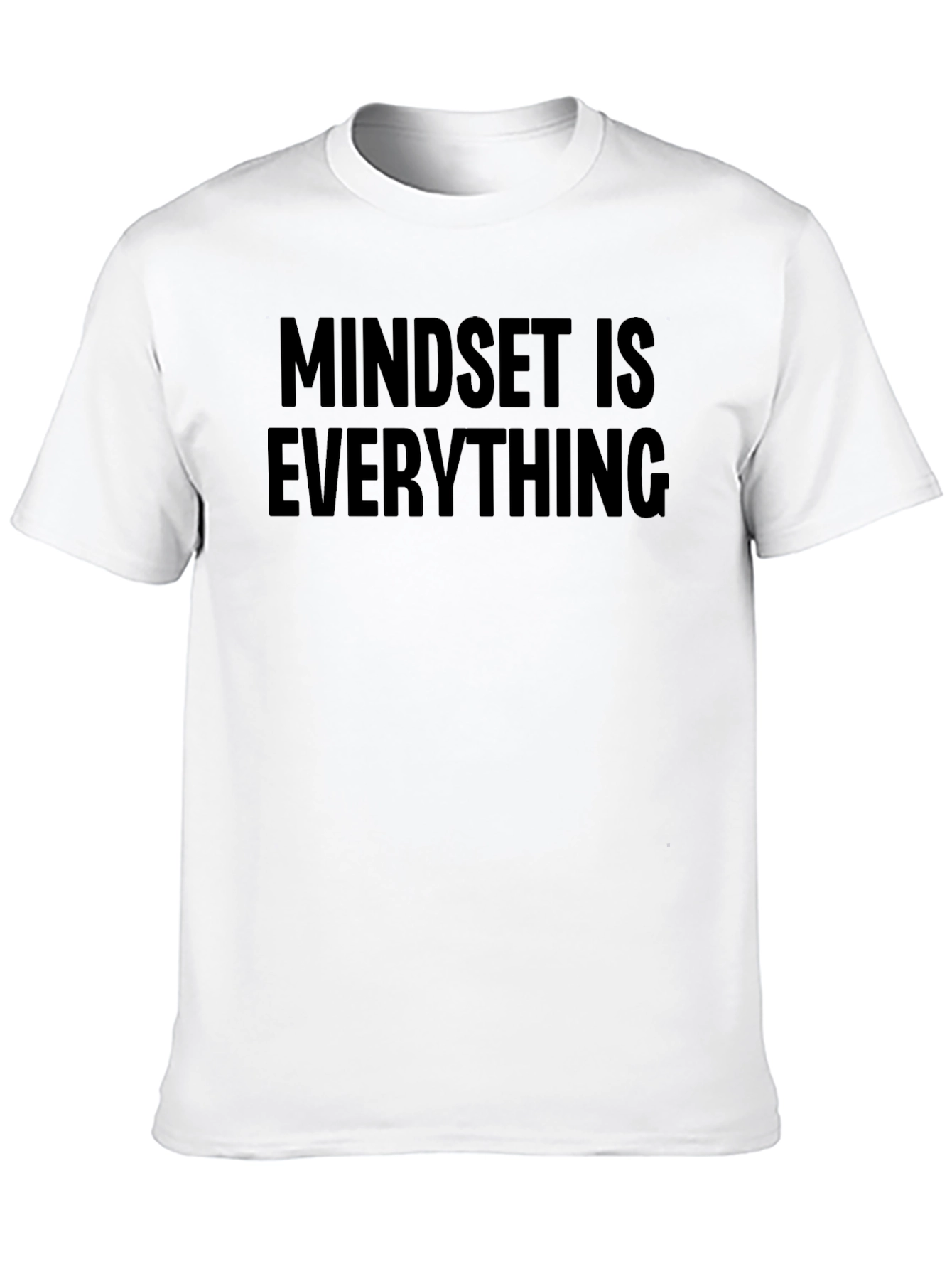 Mindset Is Everything Graphic Tee - Black