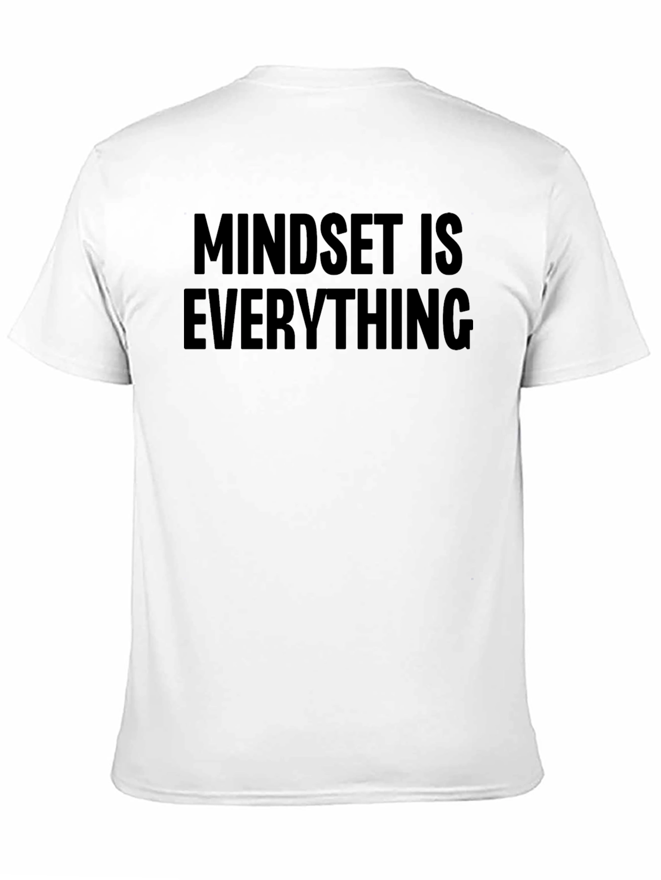 Mindset Is Everything Graphic Tee - Black