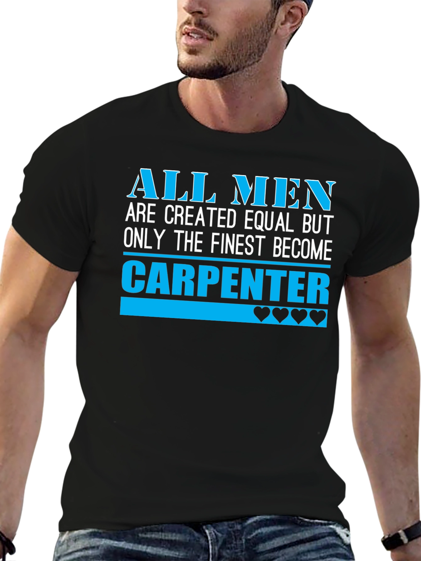 Finest Carpenter Graphic Tee - Black