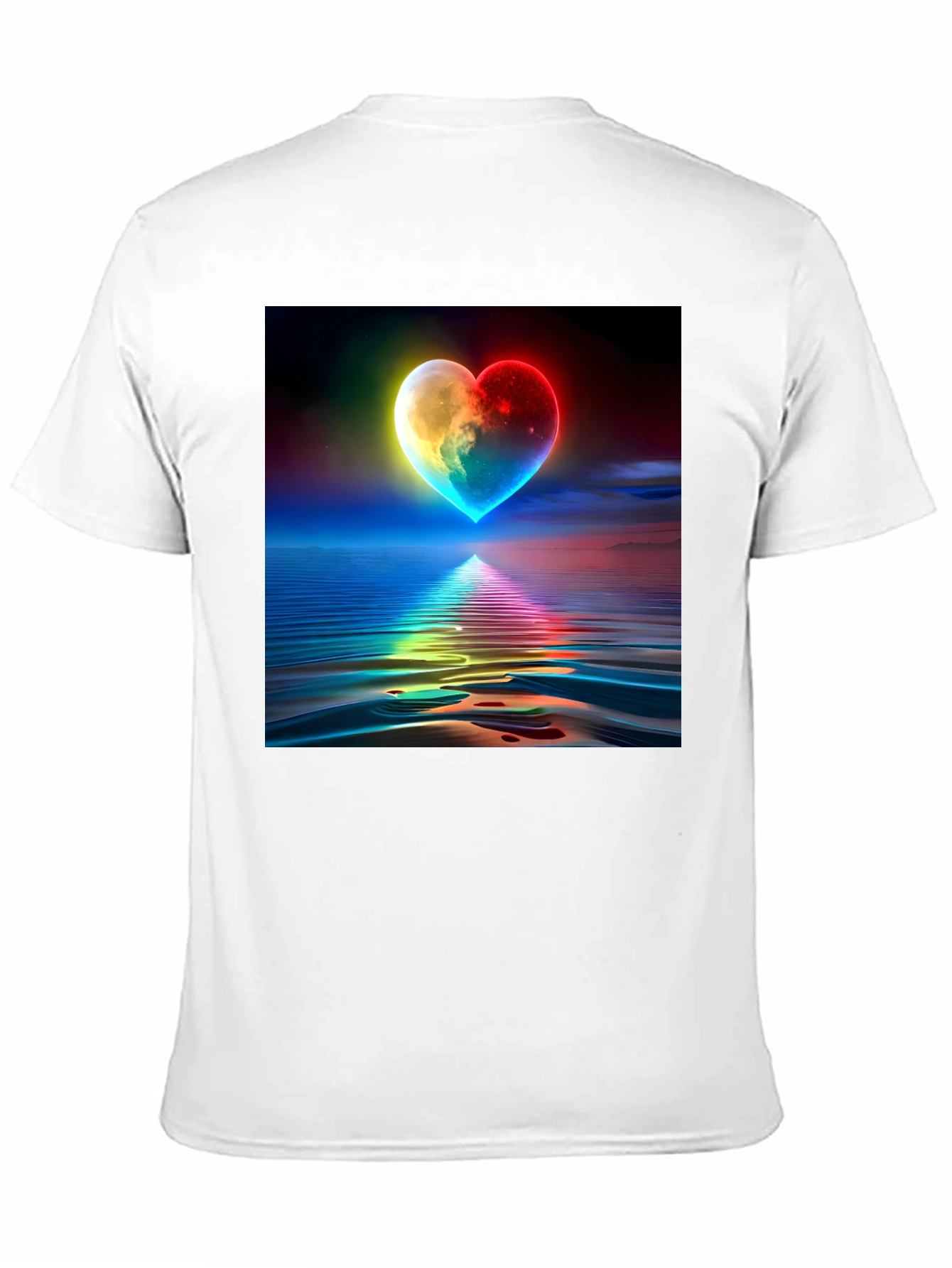 Heart Over Water Graphic Tee