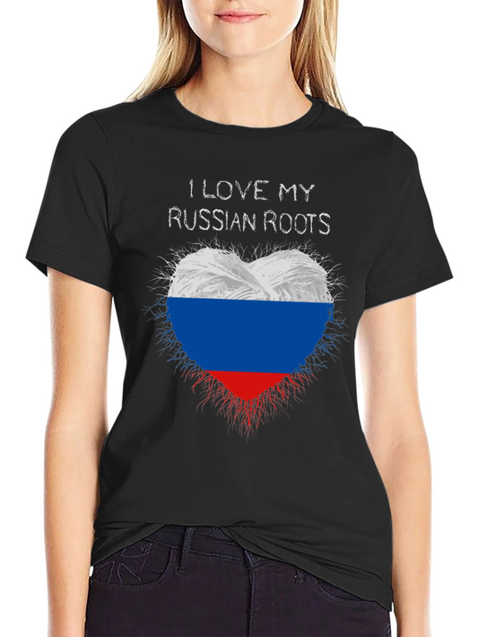 I Love My Russian Roots T-Shirt
