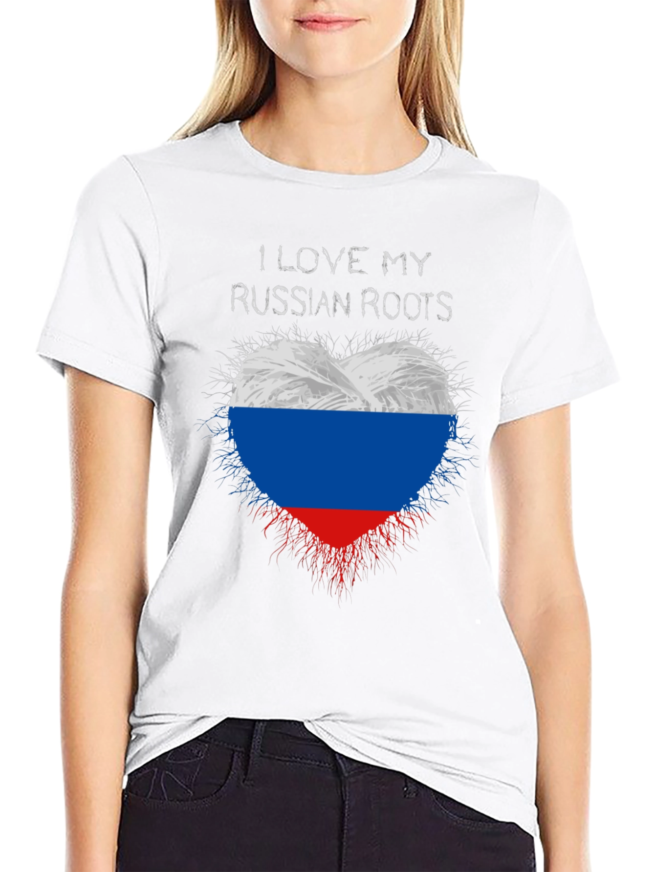 I Love My Russian Roots T-Shirt