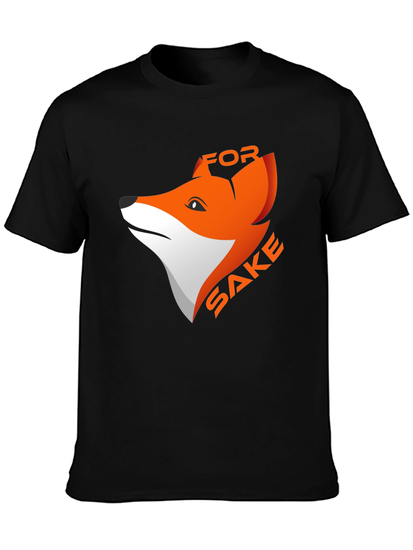 Funny Fox Sake Graphic T-Shirt