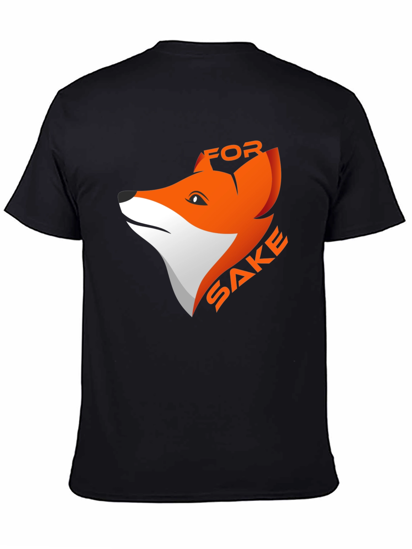 Funny Fox Sake Graphic T-Shirt
