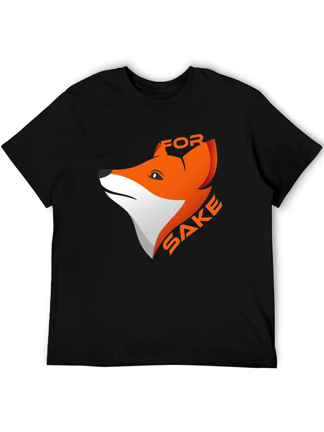 Funny Fox Sake Graphic T-Shirt