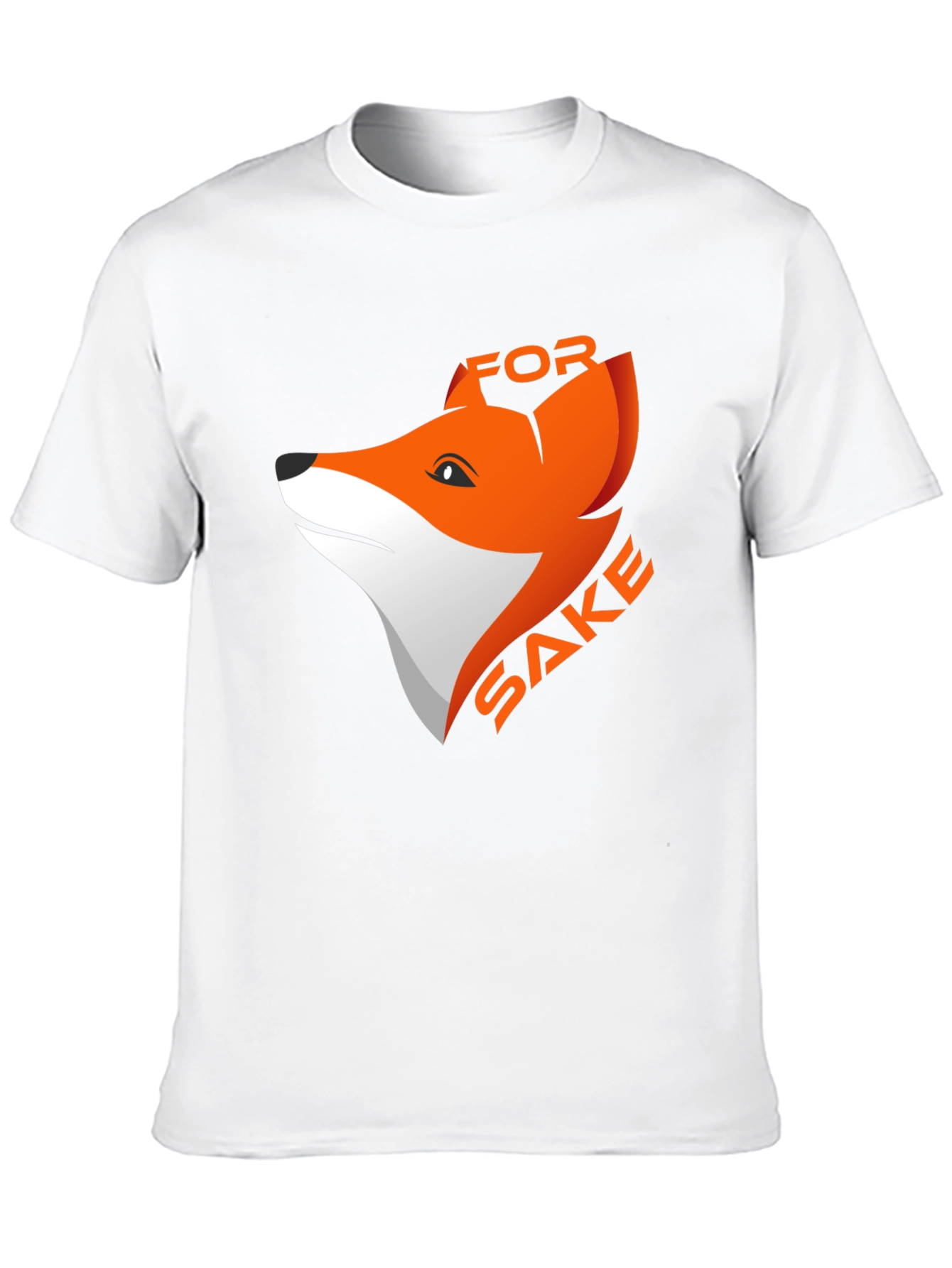 Funny Fox Sake Graphic T-Shirt