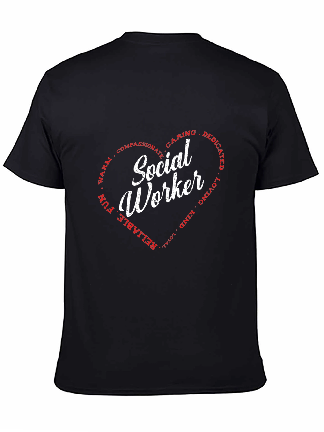 Social Worker Heart T-Shirt