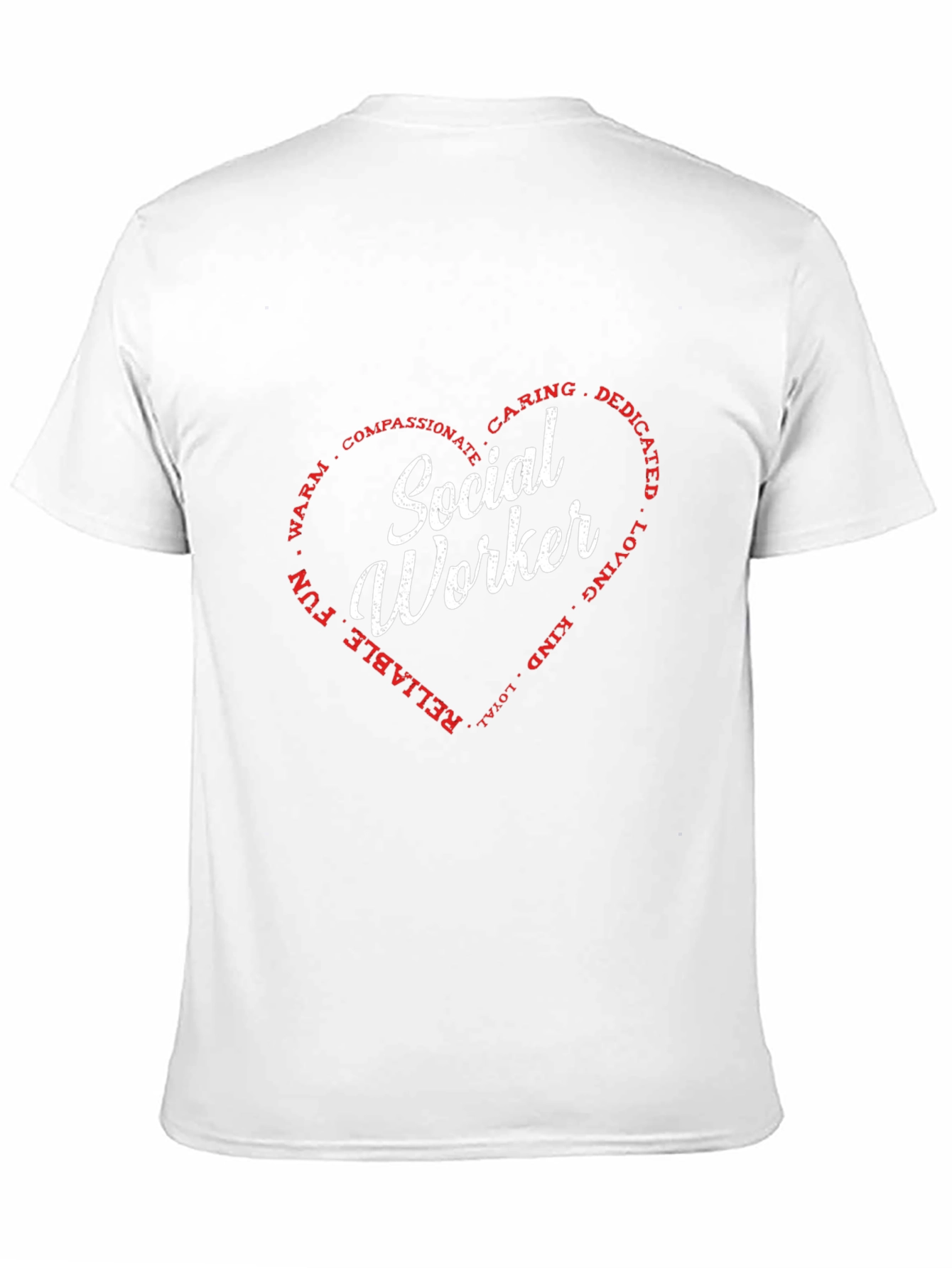 Social Worker Heart T-Shirt