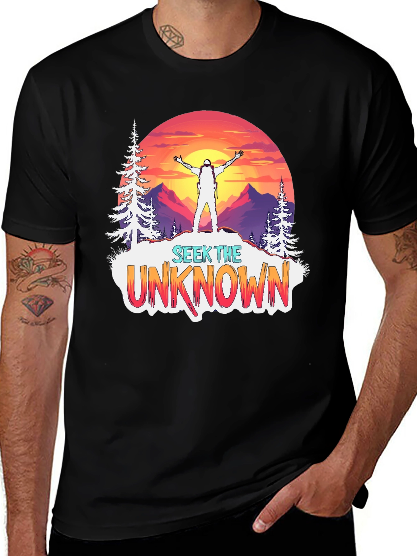 Seek the Unknown Graphic T-Shirt