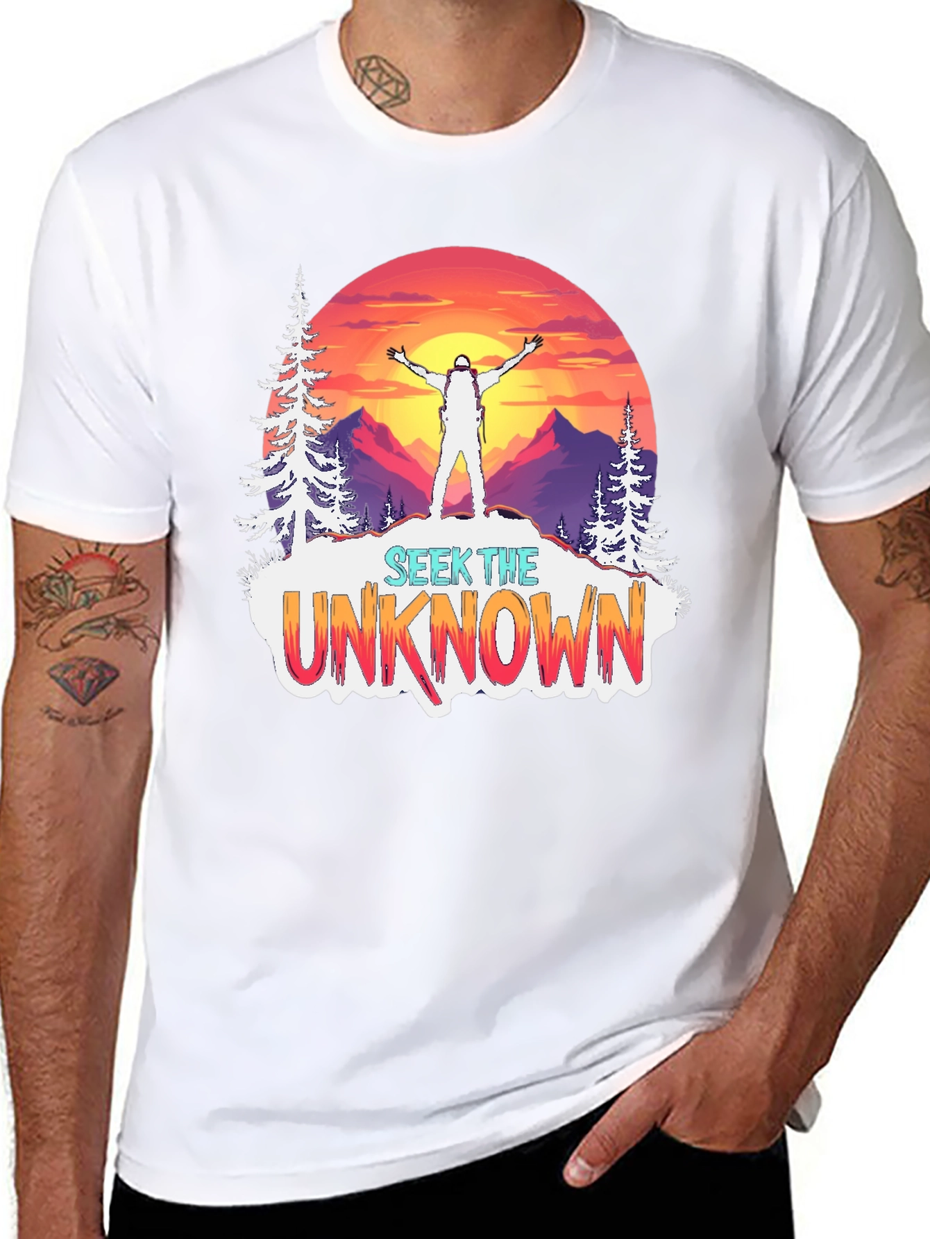 Seek the Unknown Graphic T-Shirt