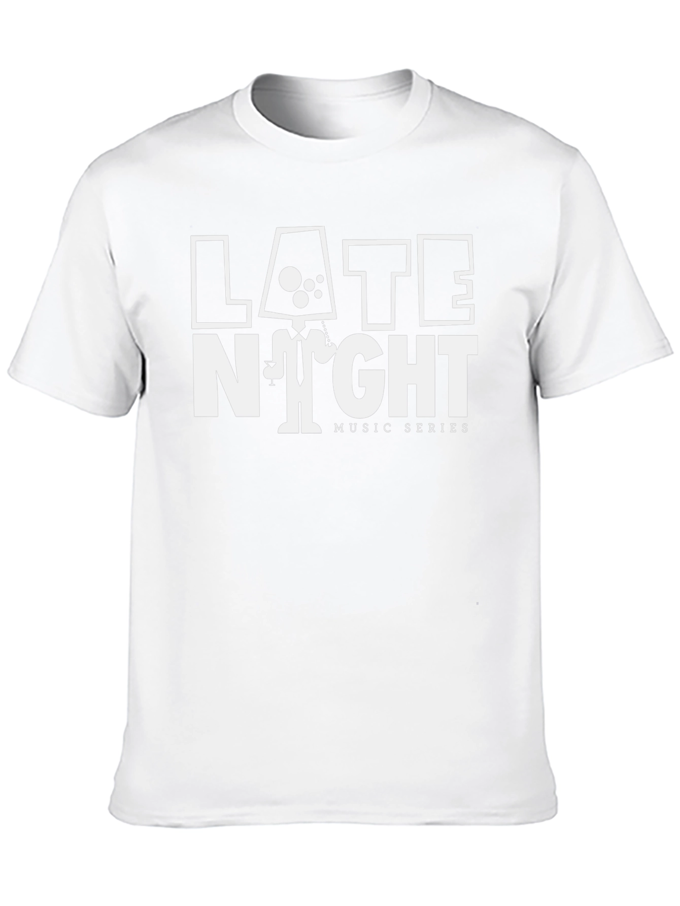 Late Night Music Series Black T-Shirt