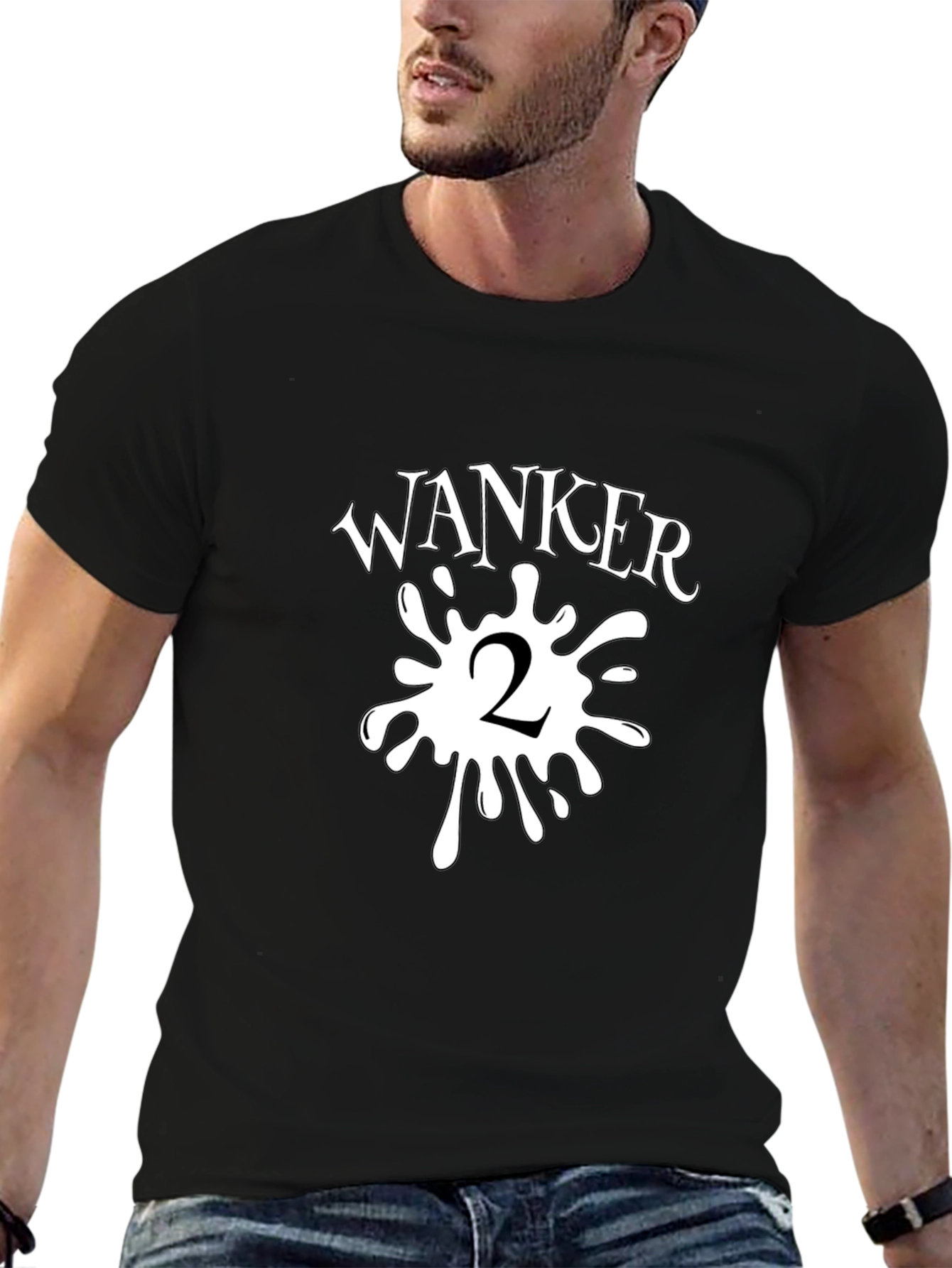 Wanker 2 Funny Graphic Tee