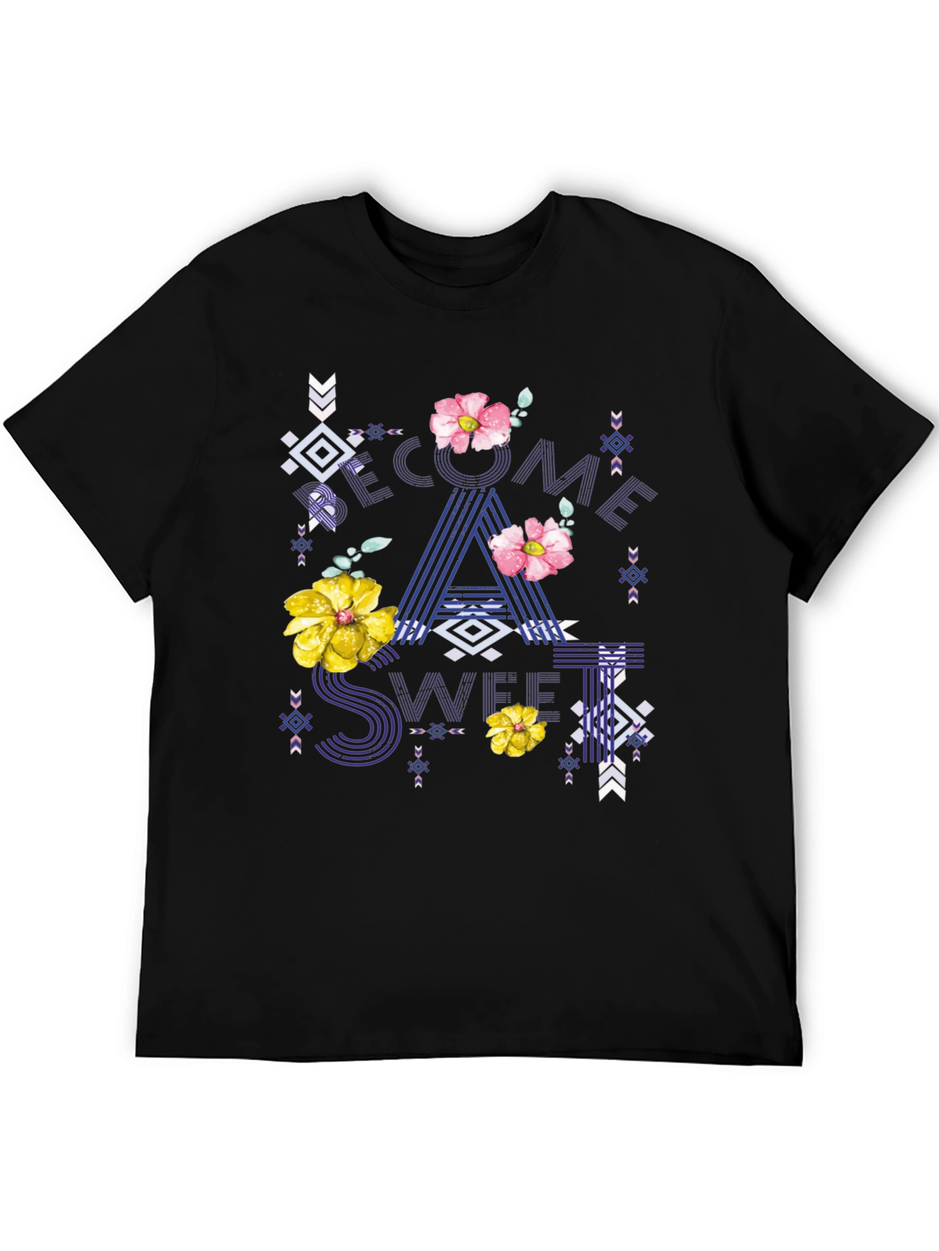 Floral Geometric T-Shirt