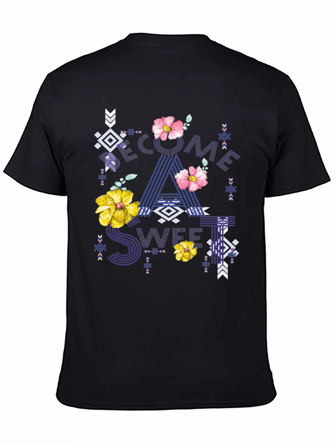 Floral Geometric T-Shirt