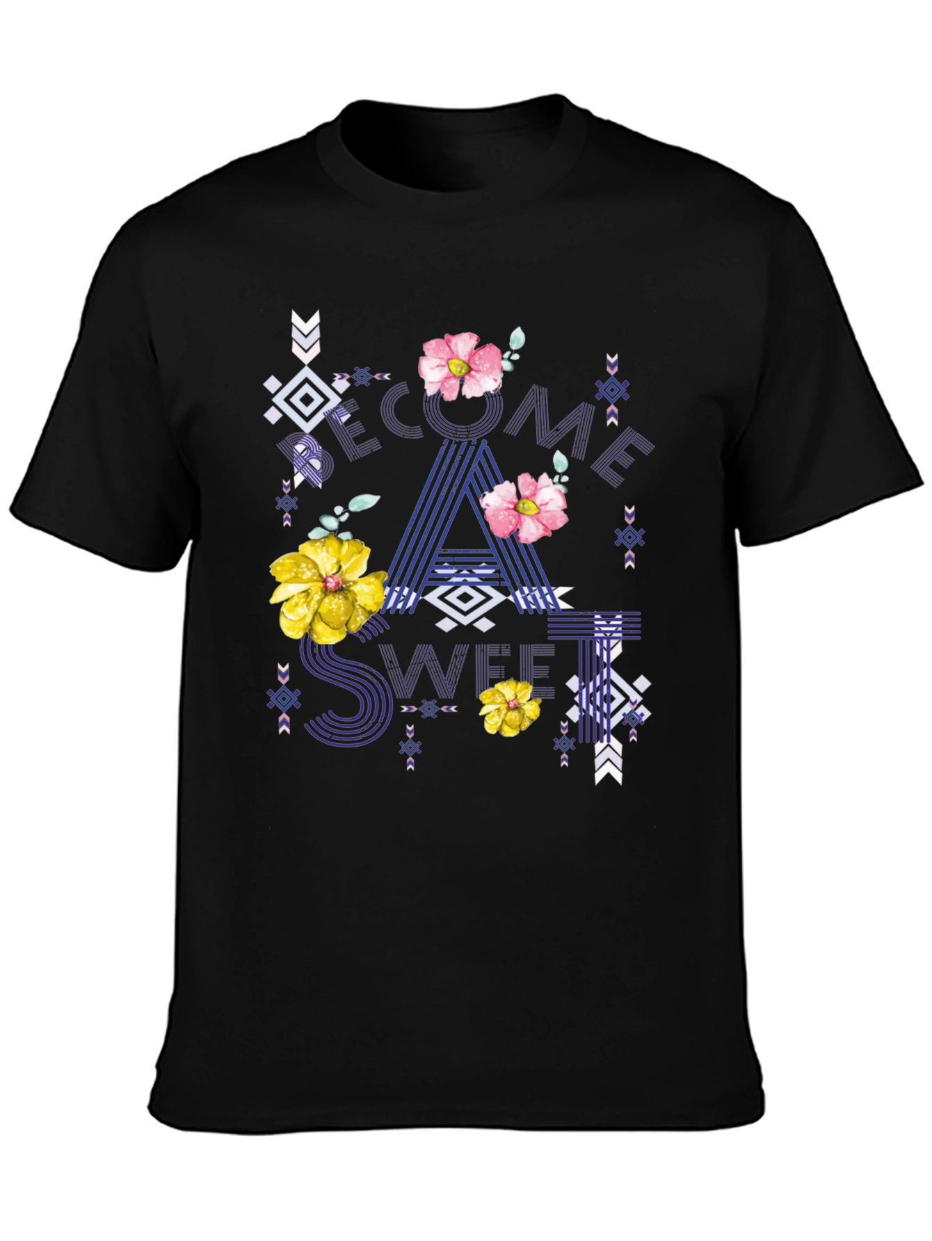 Floral Geometric T-Shirt