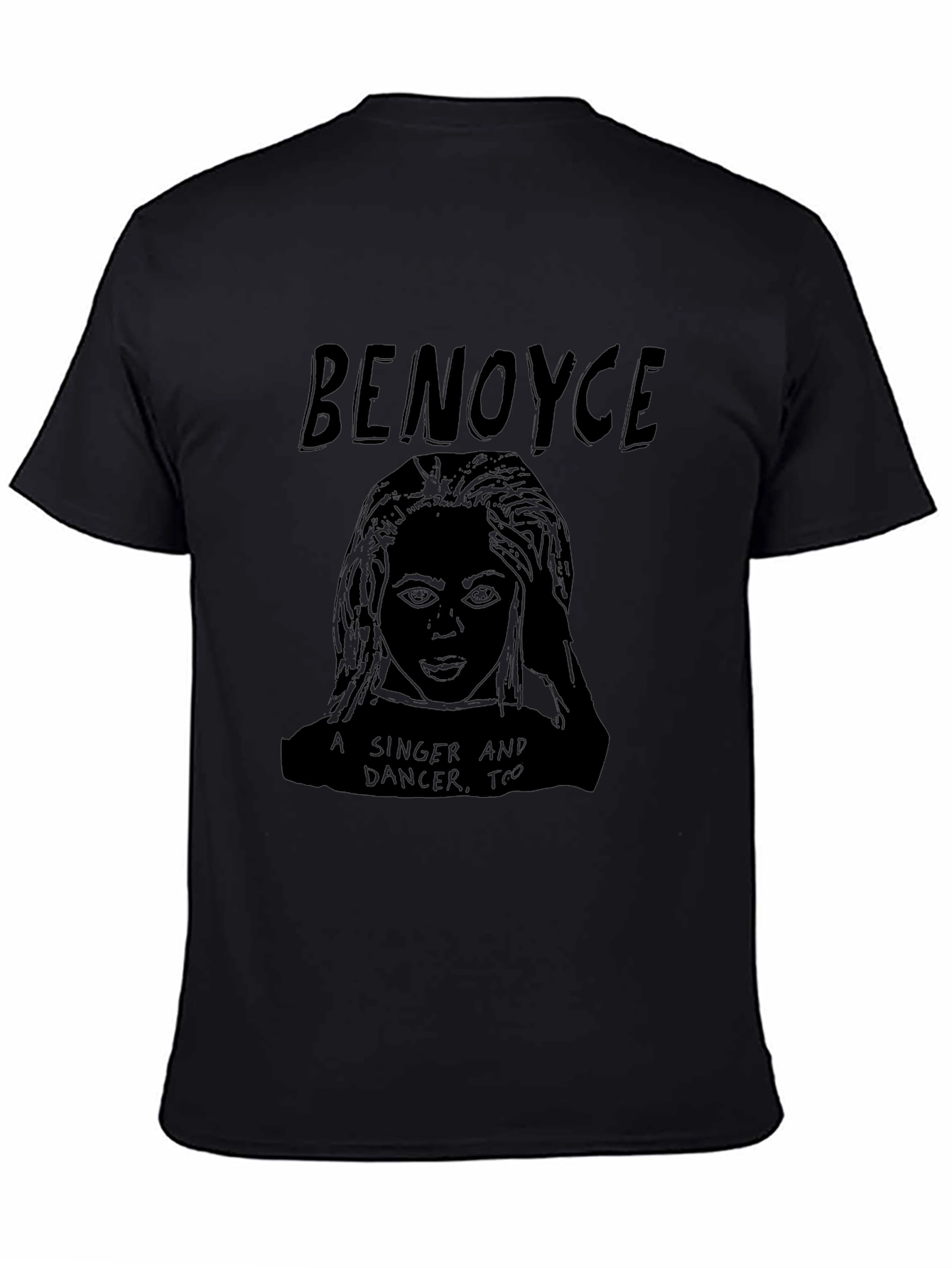Beyonce Singer Dancer T-Shirt Black