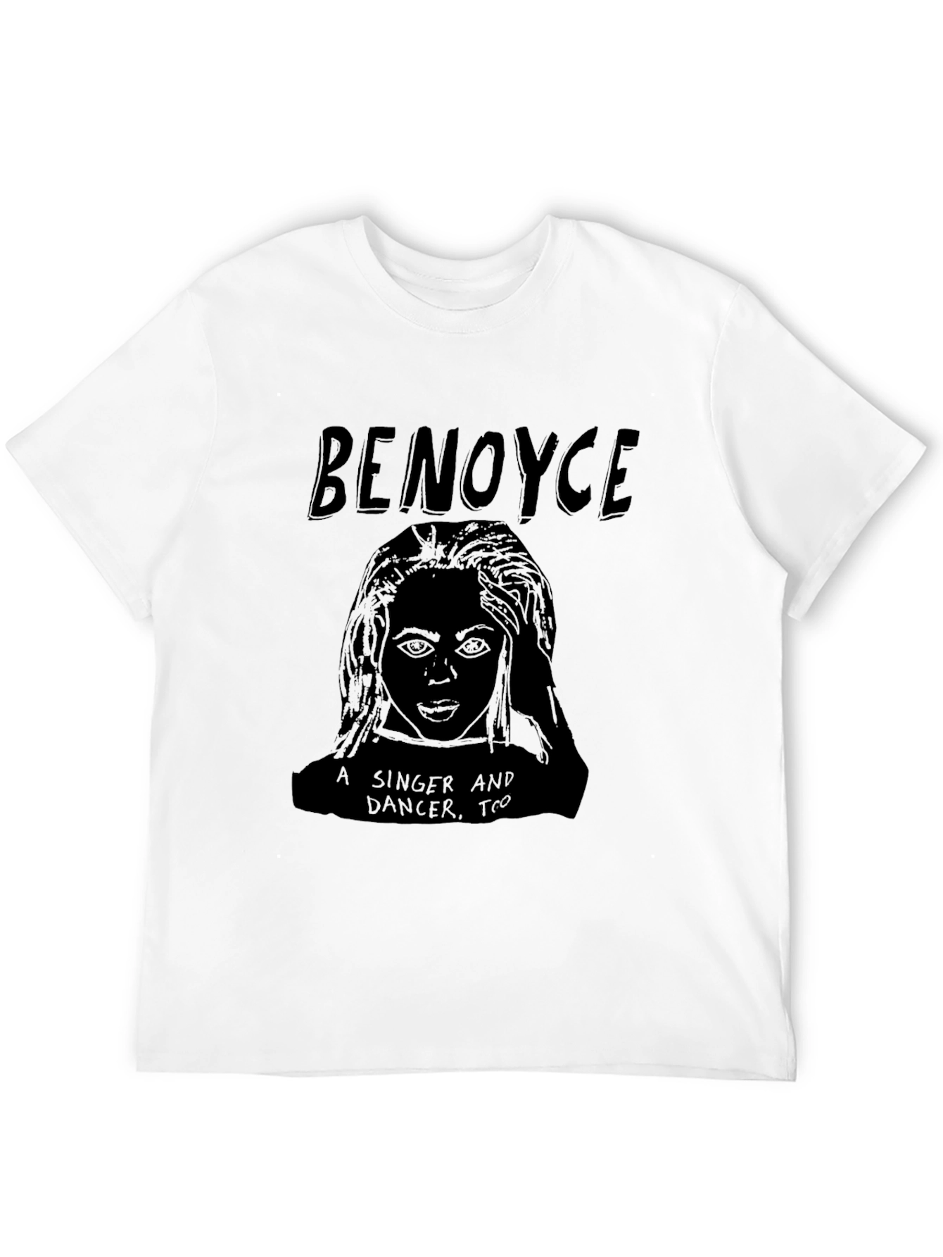 Beyonce Singer Dancer T-Shirt Black