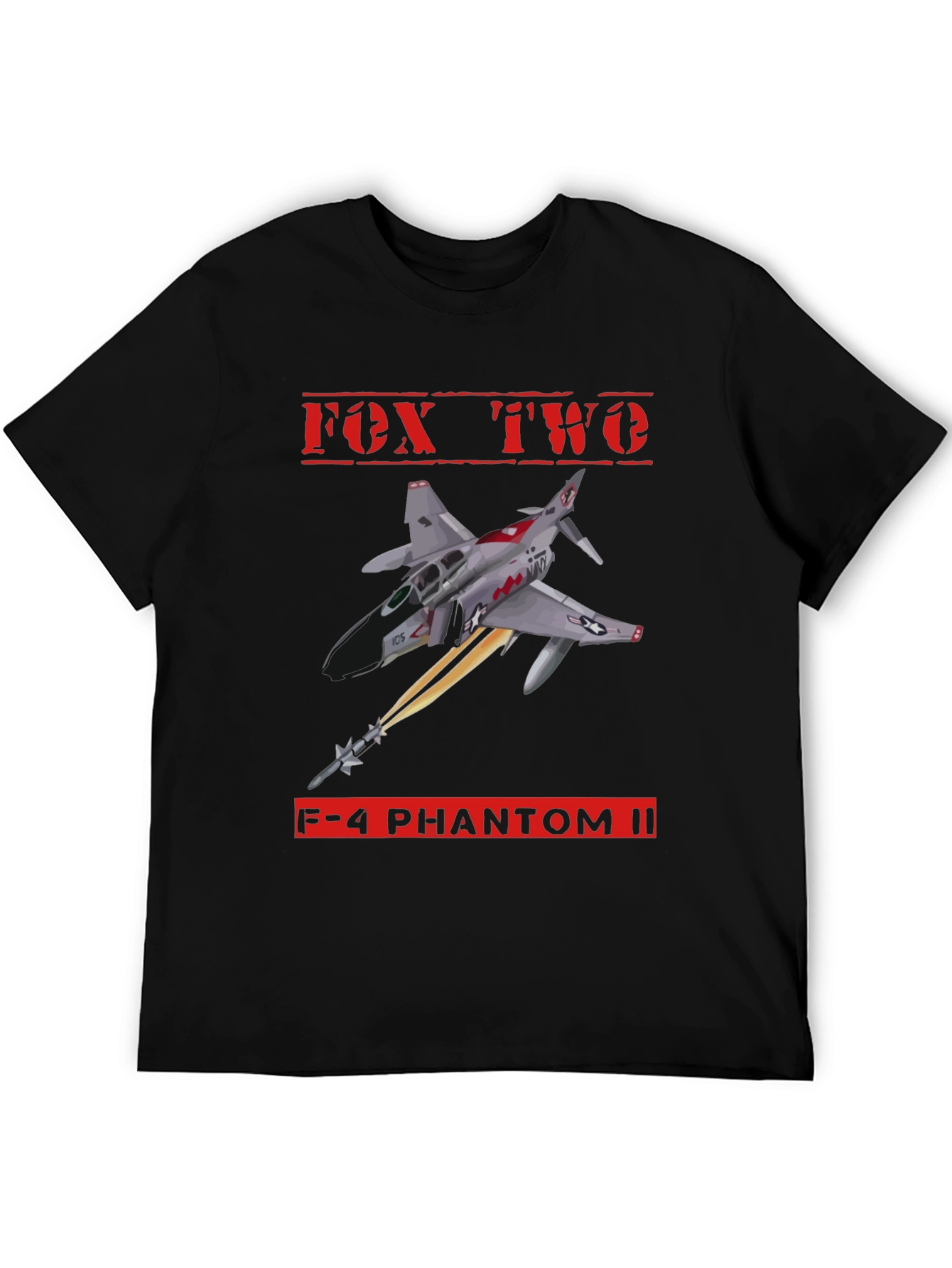 Fox Two F-4 Phantom II Graphic T-Shirt