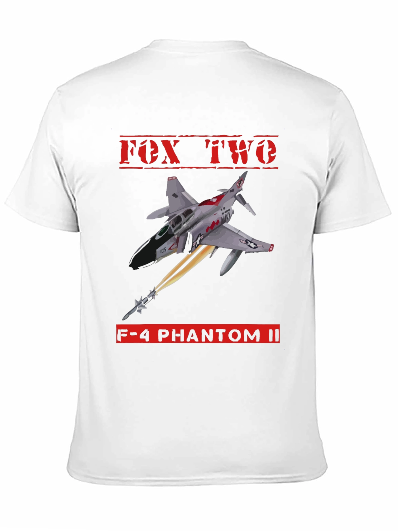 Fox Two F-4 Phantom II Graphic T-Shirt