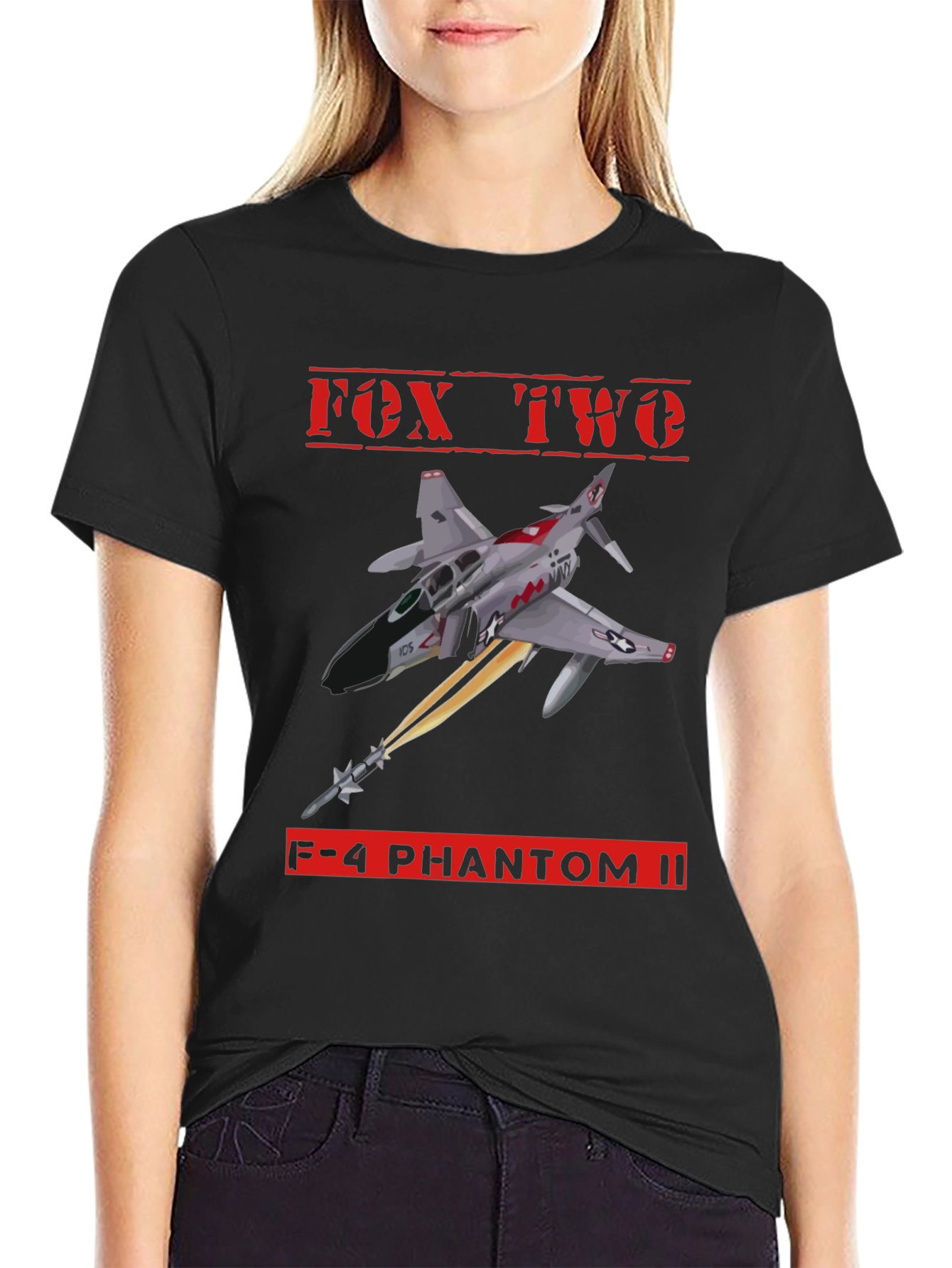 Fox Two F-4 Phantom II Graphic T-Shirt