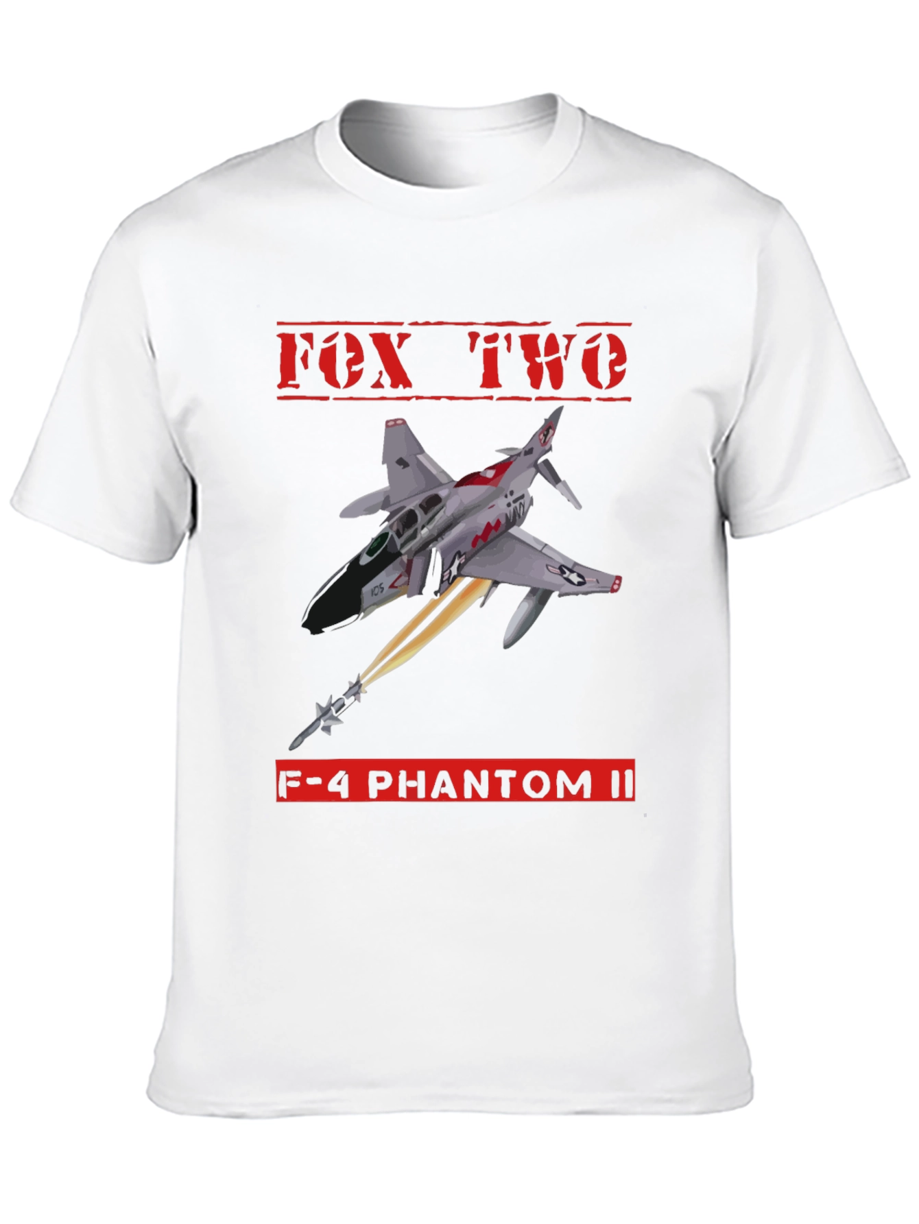 Fox Two F-4 Phantom II Graphic T-Shirt