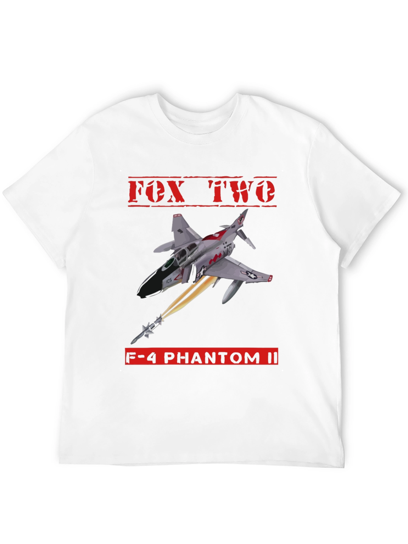 Fox Two F-4 Phantom II Graphic T-Shirt
