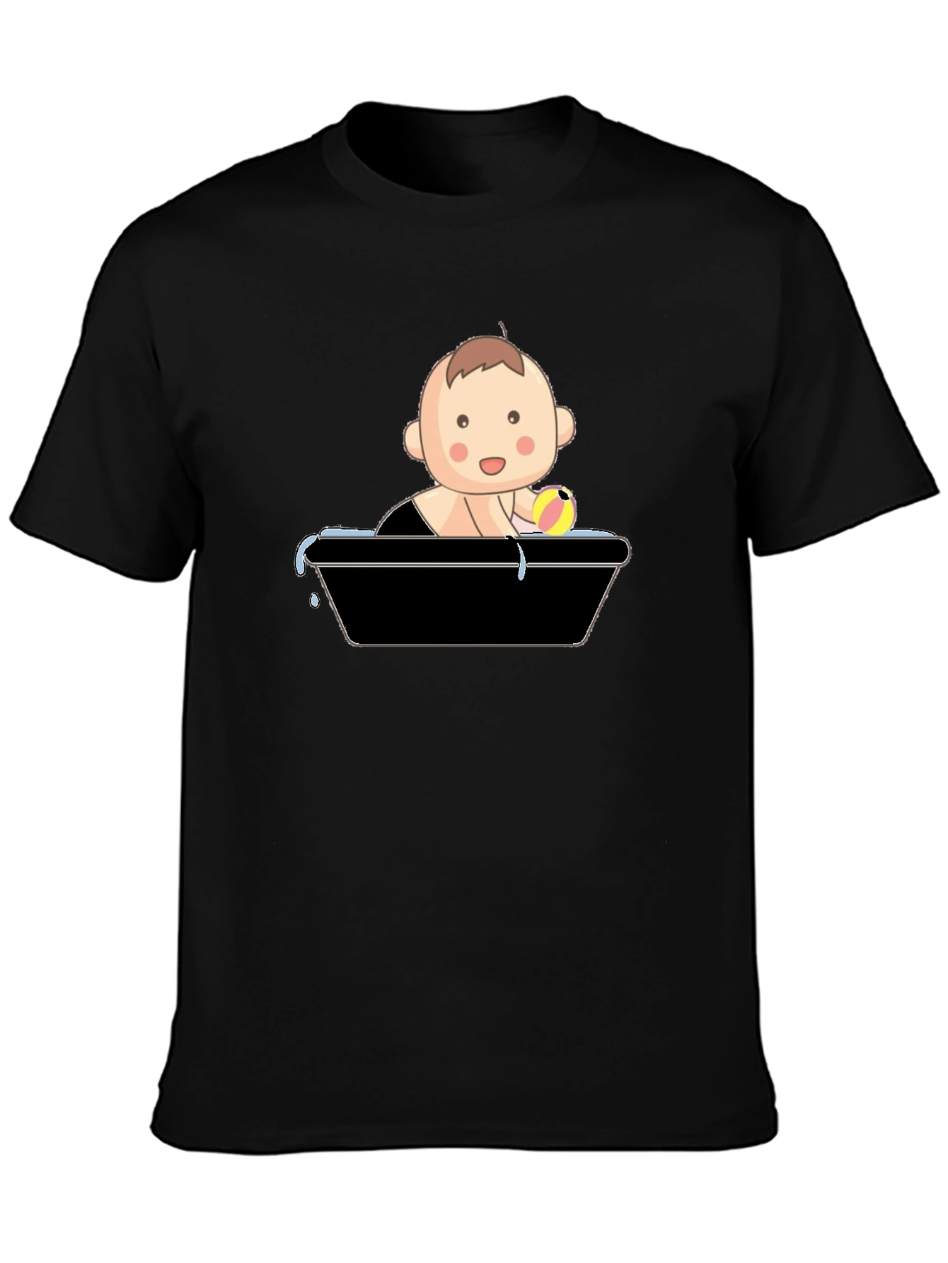 Baby in Tub Graphic T-Shirt