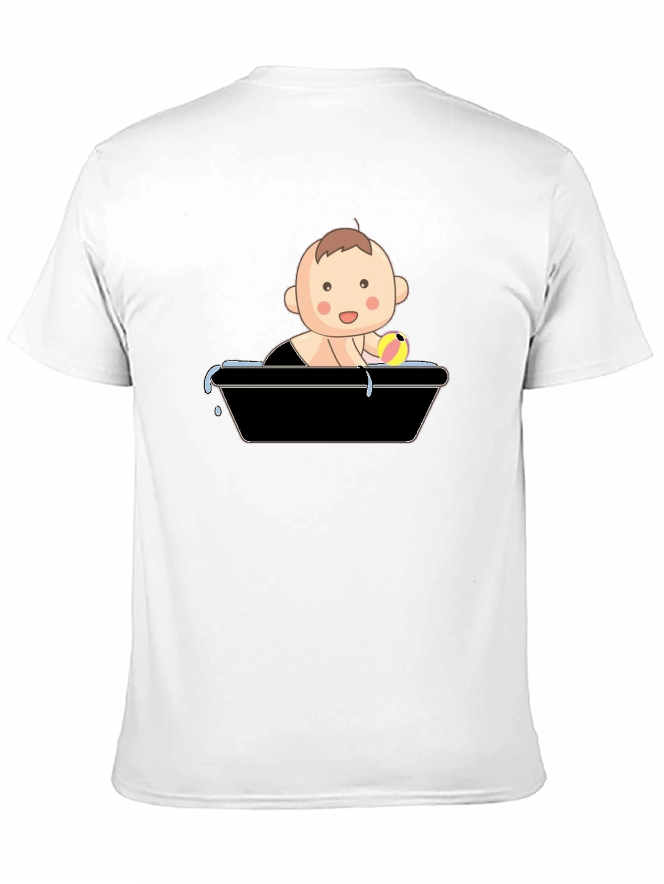 Baby in Tub Graphic T-Shirt