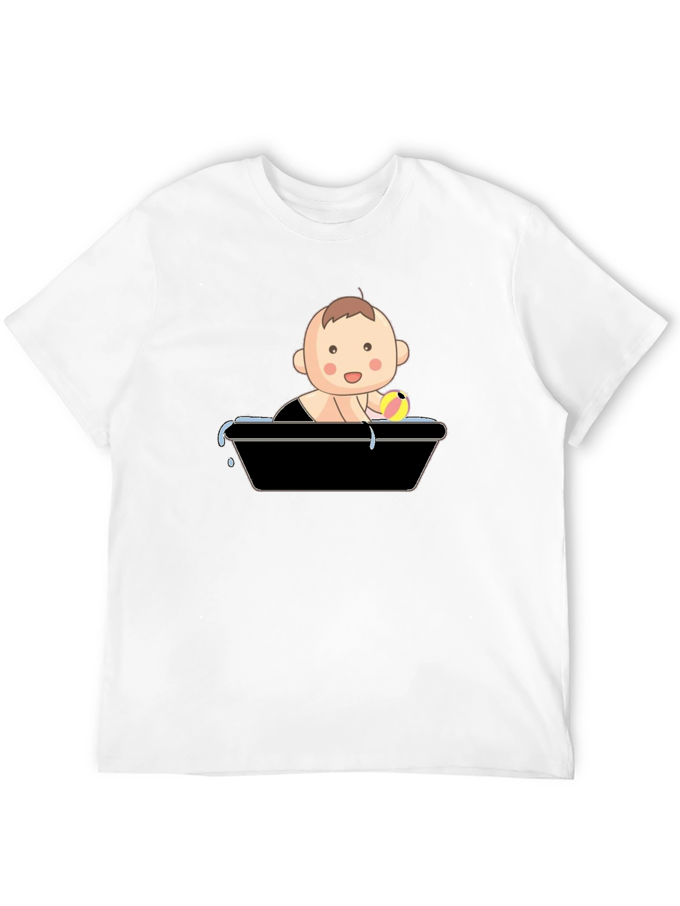 Baby in Tub Graphic T-Shirt