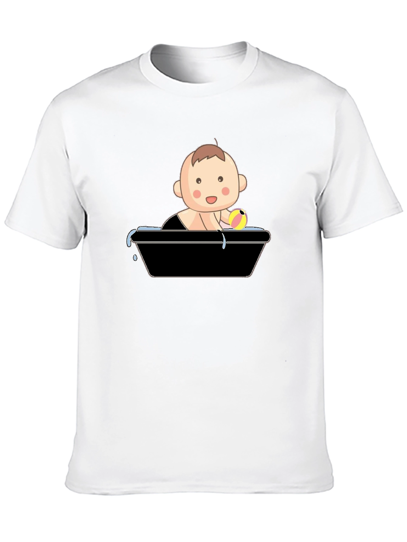 Baby in Tub Graphic T-Shirt
